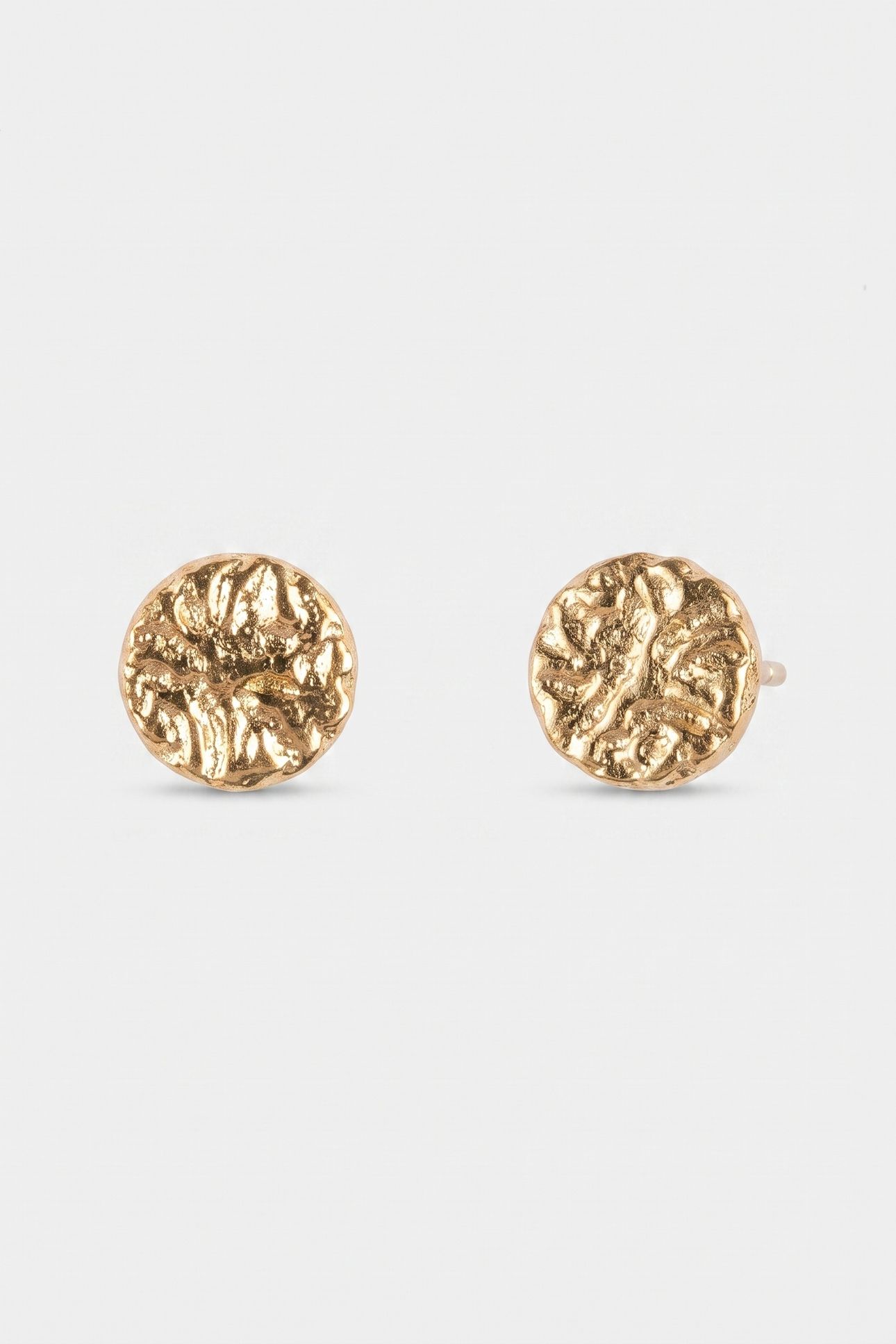 VOLCANO COIN OHRRINGE GOLD 3