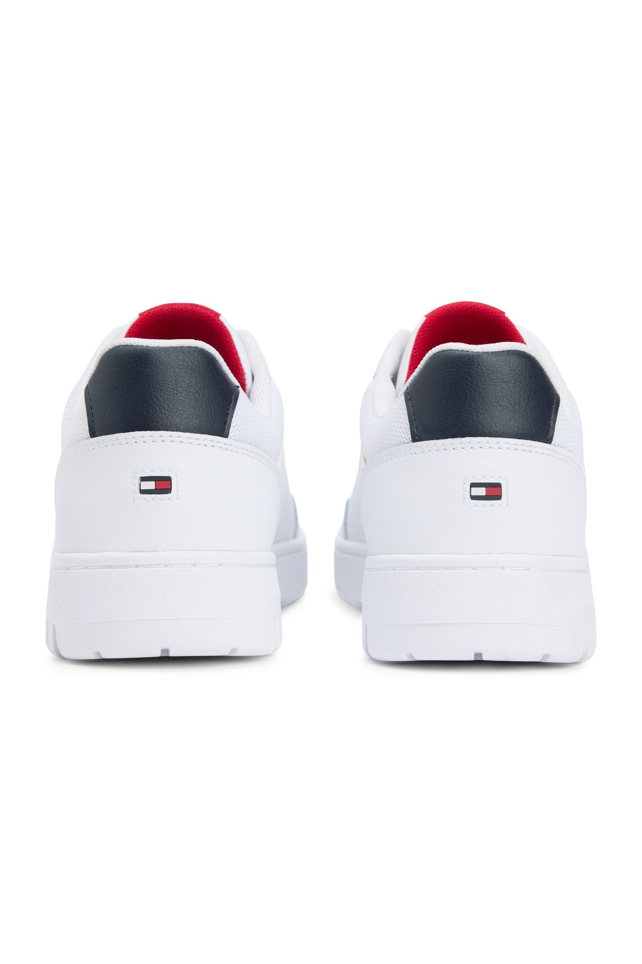 FINE CLEAT BASKETBALL TRAINERS WILEATHER WHITE 3
