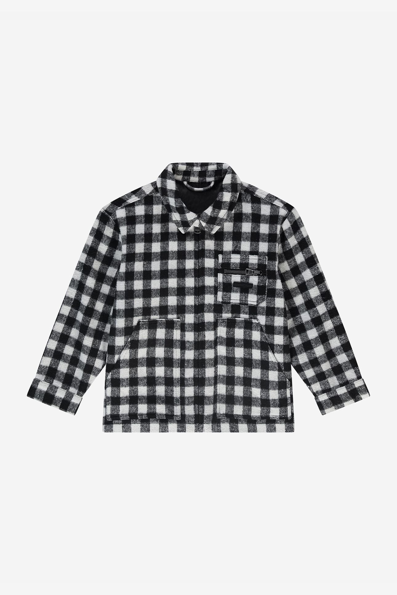 URBAN OVERSHIRT OFF WHITE/BLACK 2