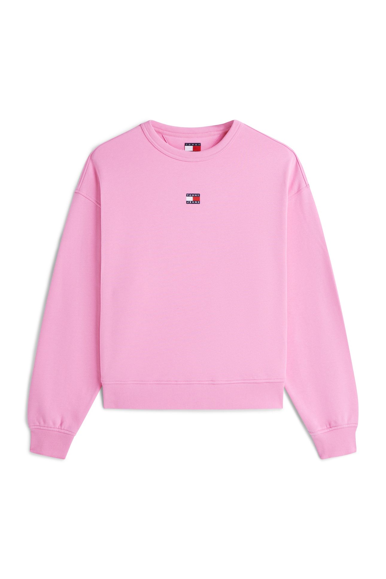 BOXY BADGE CREW PINK DAISY 4