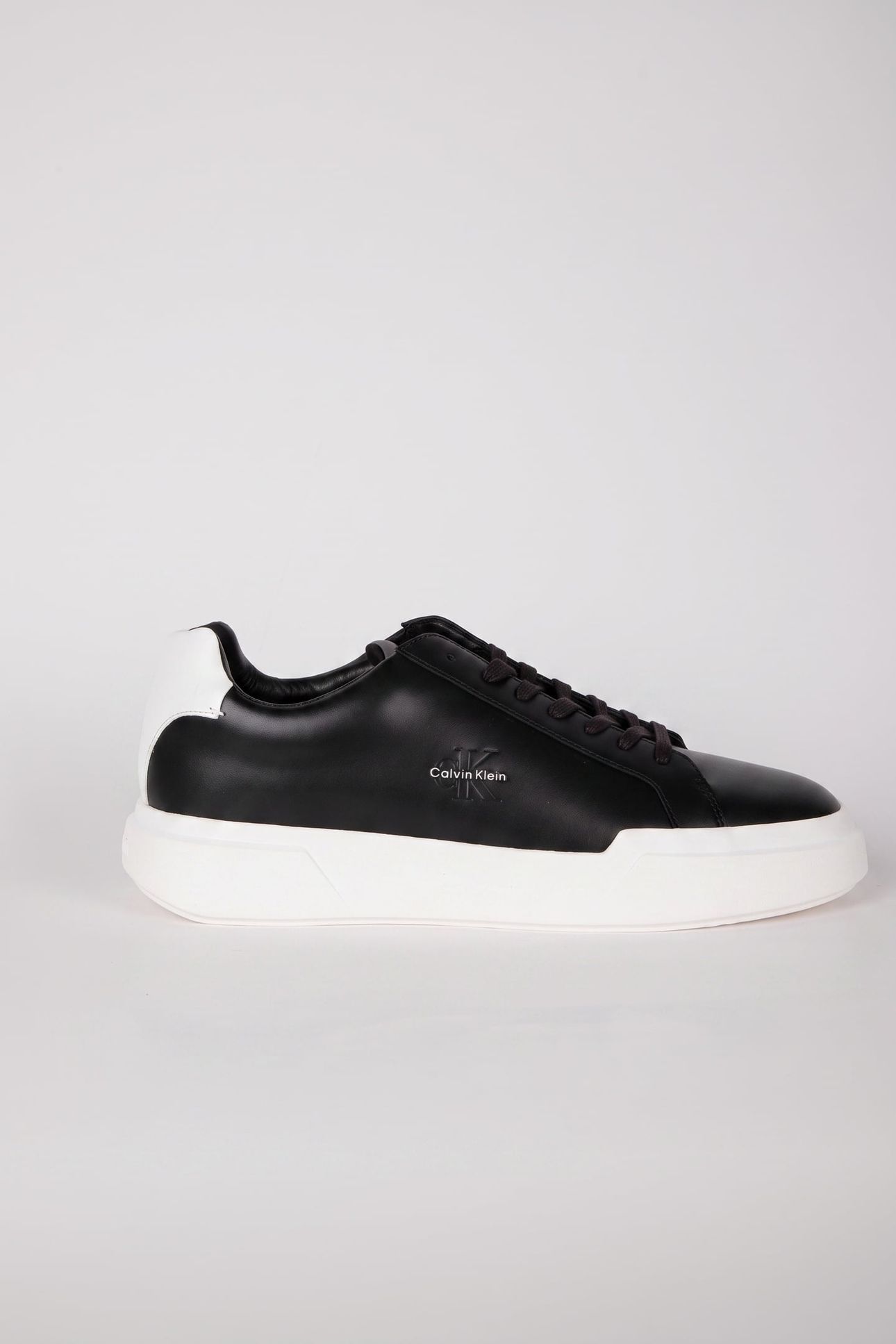CHUNKY CUPSOLE LACEUP SHOES BLACK/BRIGHT WHITE 1