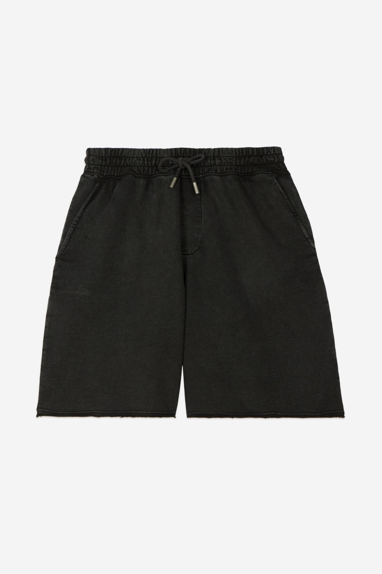 TK ACID EMBROIDERED SHORTS BLACK WASHED 5