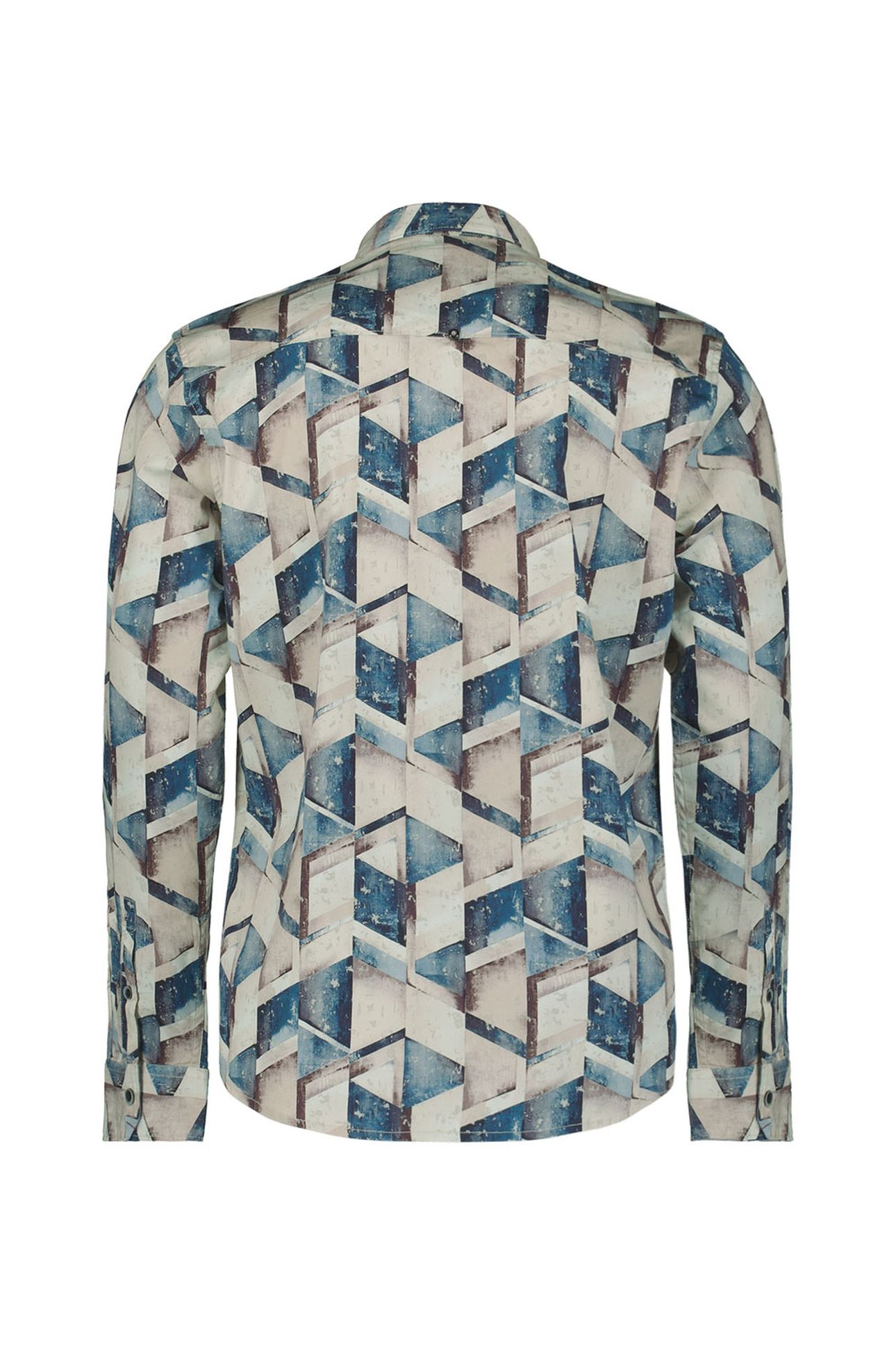 SHIRT STRETCH ALLOVER PRINTED NIGHT 6