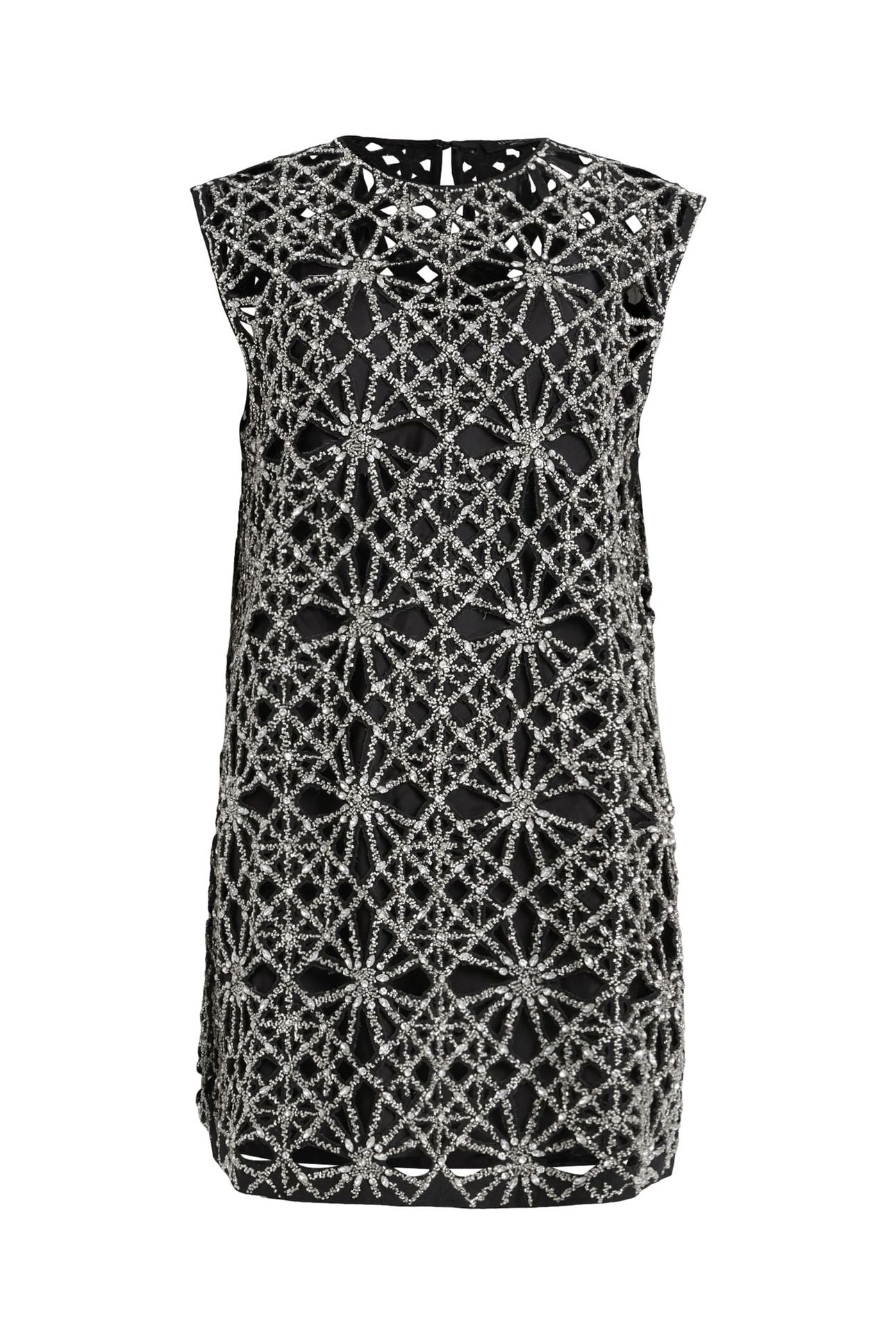ILIA EMB MINI DRESS BLACK 6