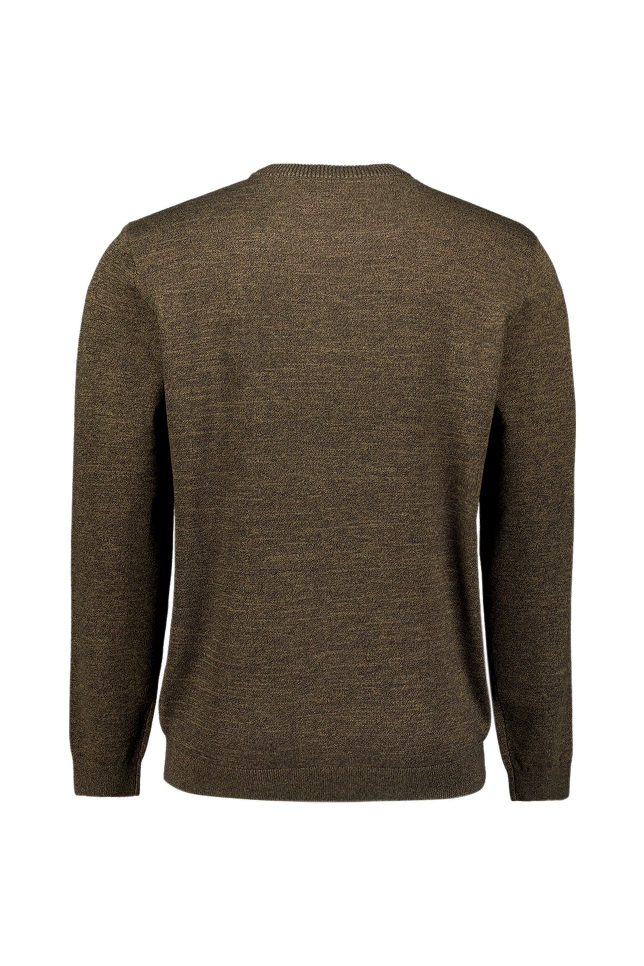 PULLOVER CREWNECK 2 COLOURED MELANGE TAUPE 6