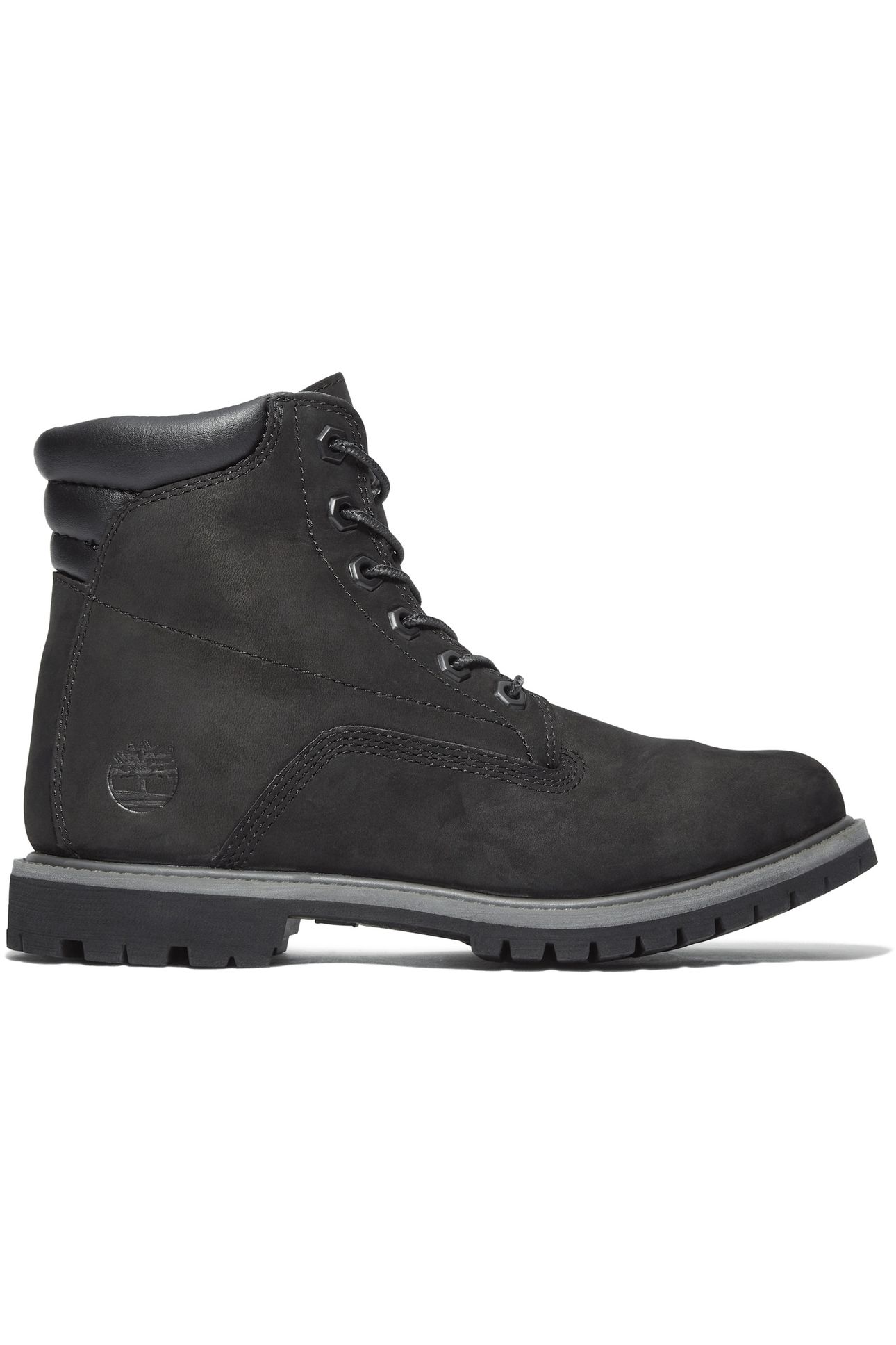 WATERVILLE 6 INCH LACE UP WATERPROOF BOOT BLACK 5