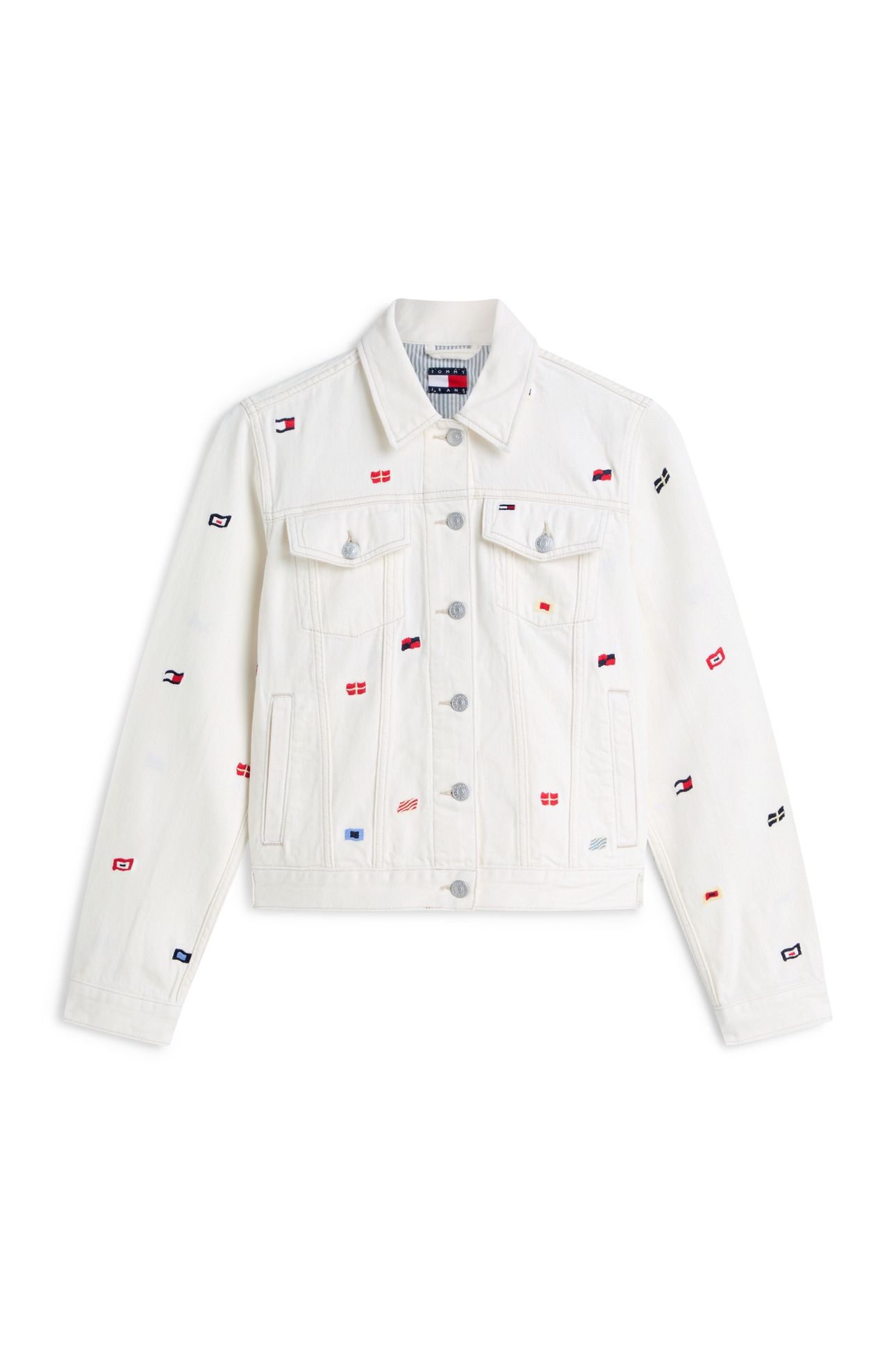 CLASSIC TRUCKER DENIM WHITE 4