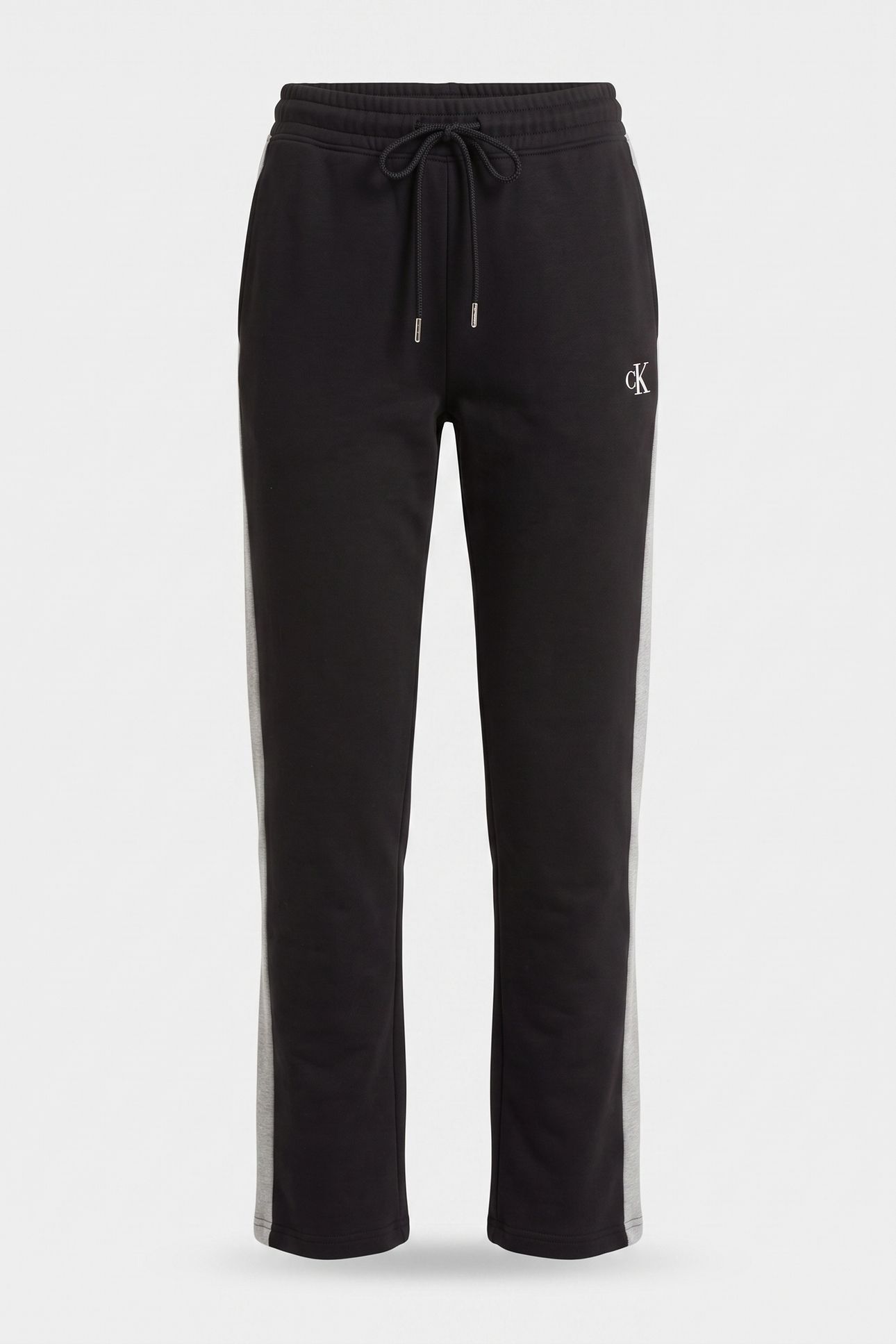 MONOGRAM TERRY COLORBLOCK PANT BLACK 3