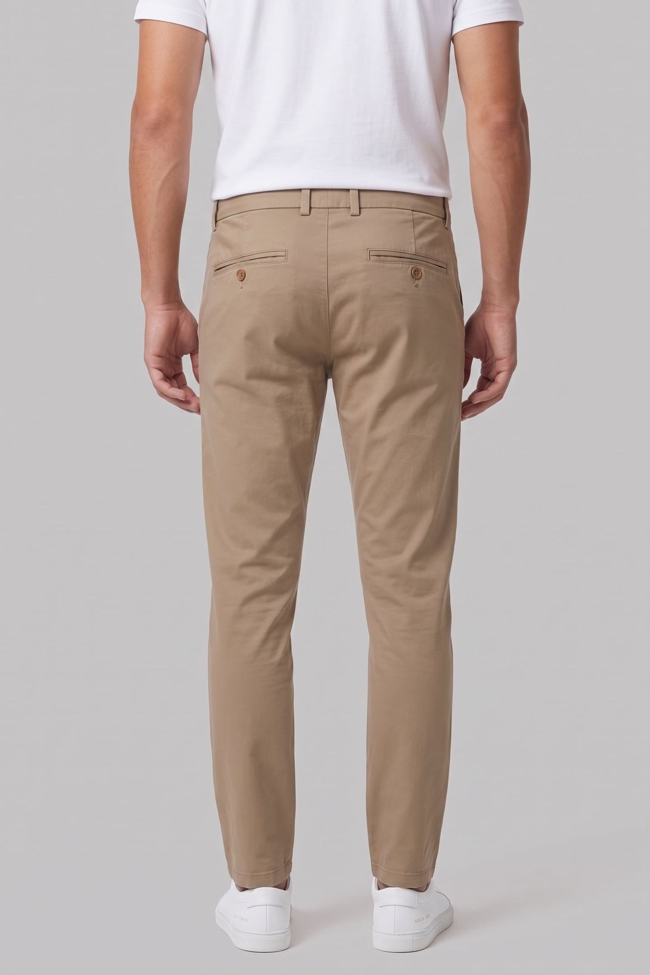 EDGAR SLIM CHINO BEIGE 2