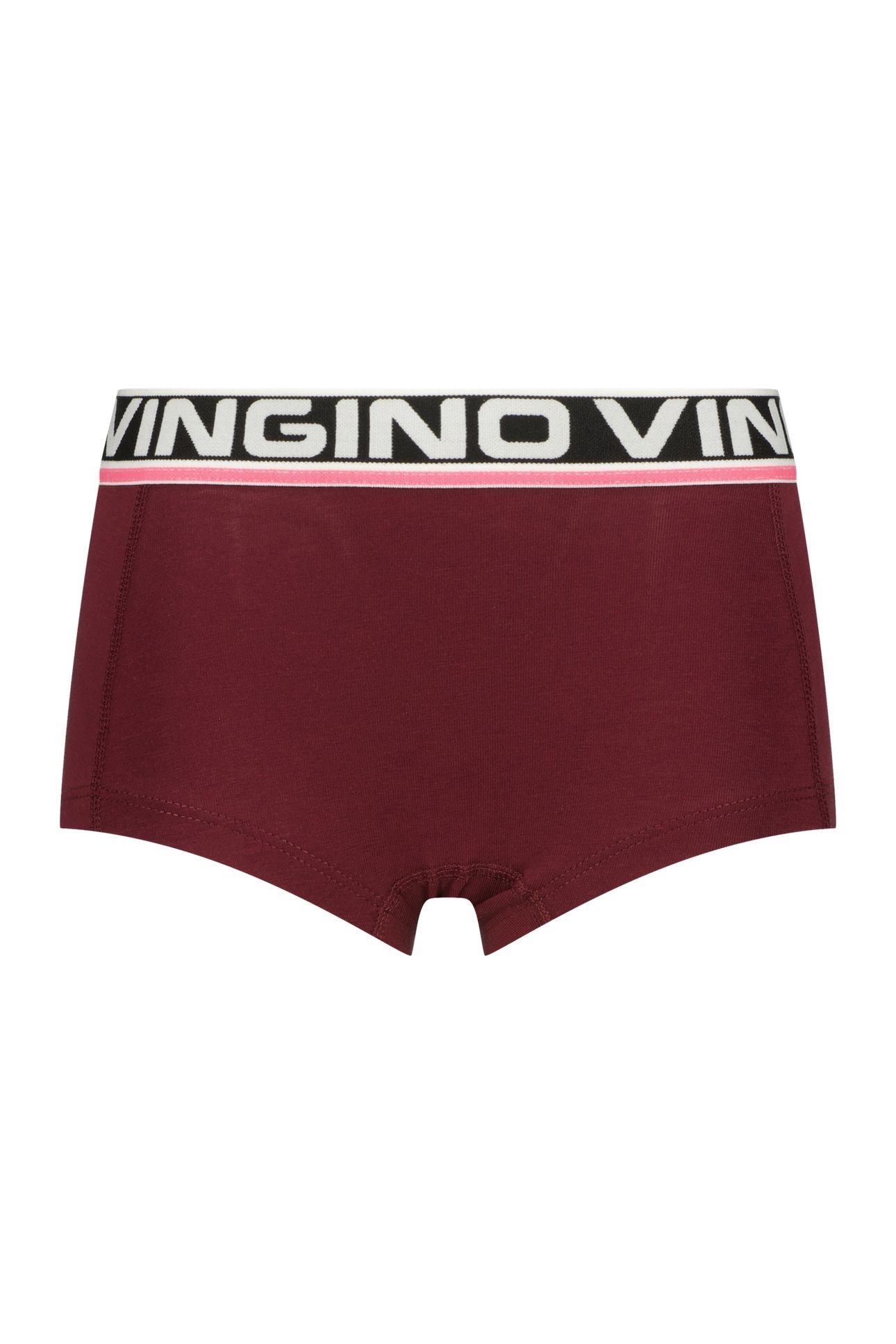 GIRLS ANIMAL 3PACK HIPSTER BURGUNDY RED 7