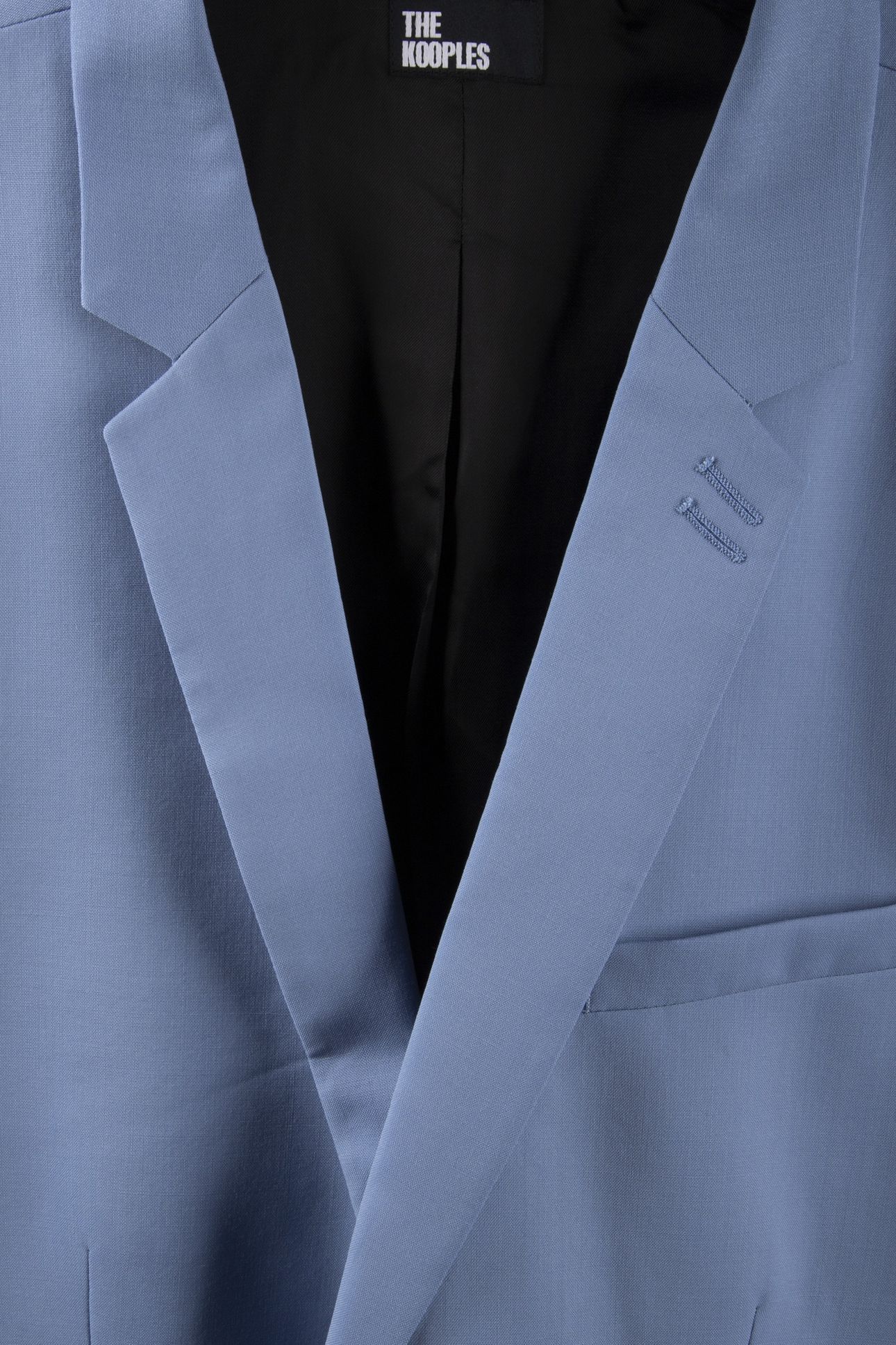SUIT JACKET WITH CLASSIC COLLAR LIGHT BLUE 4