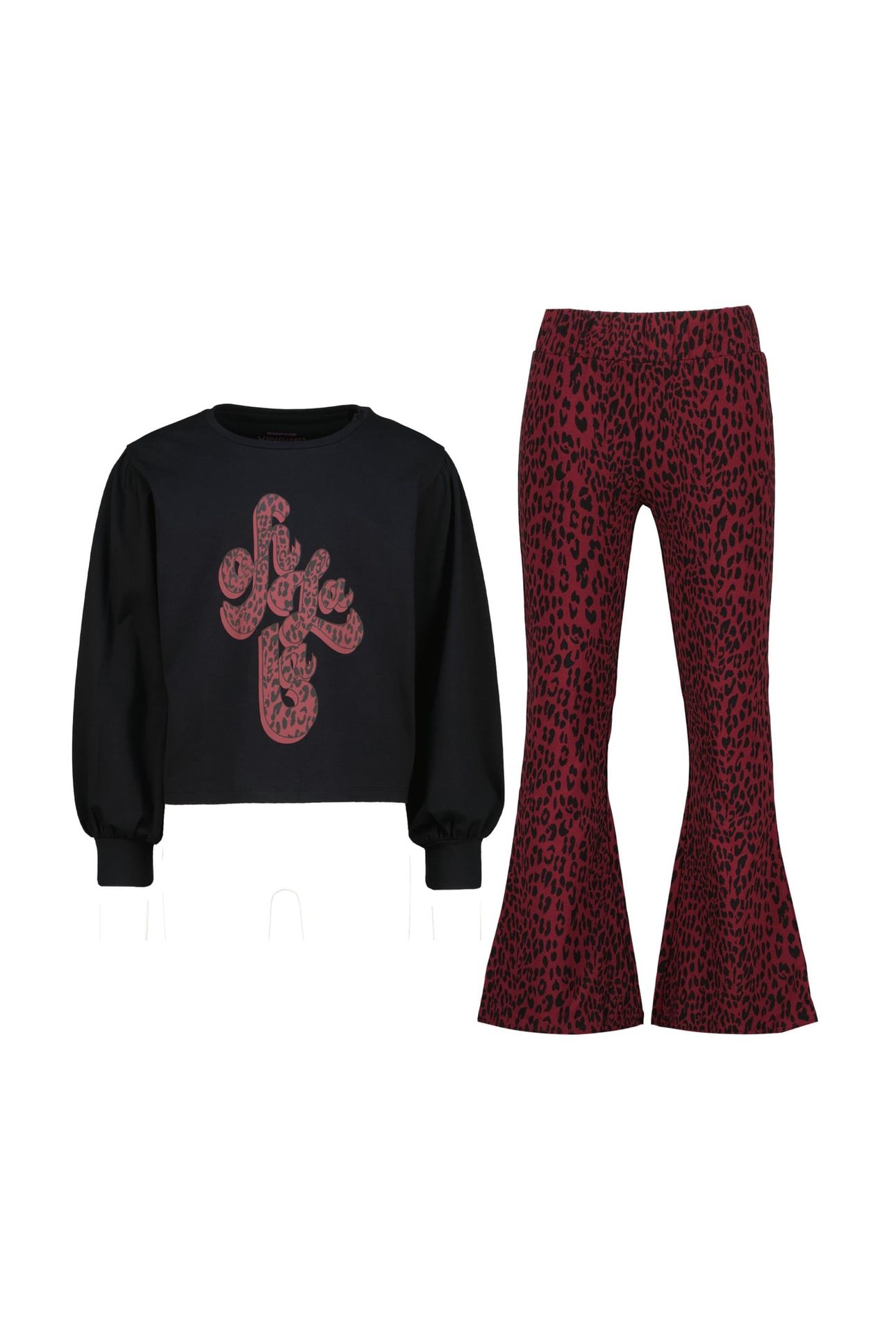 GIRLS WIERA PYJAMA DEEP BLACK 1