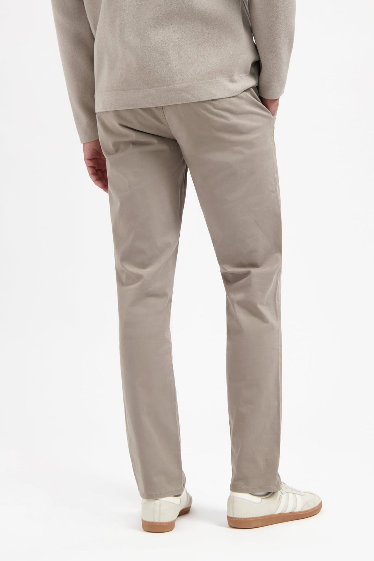 PANTS STRETCH GARMENT DYED CLAY 4