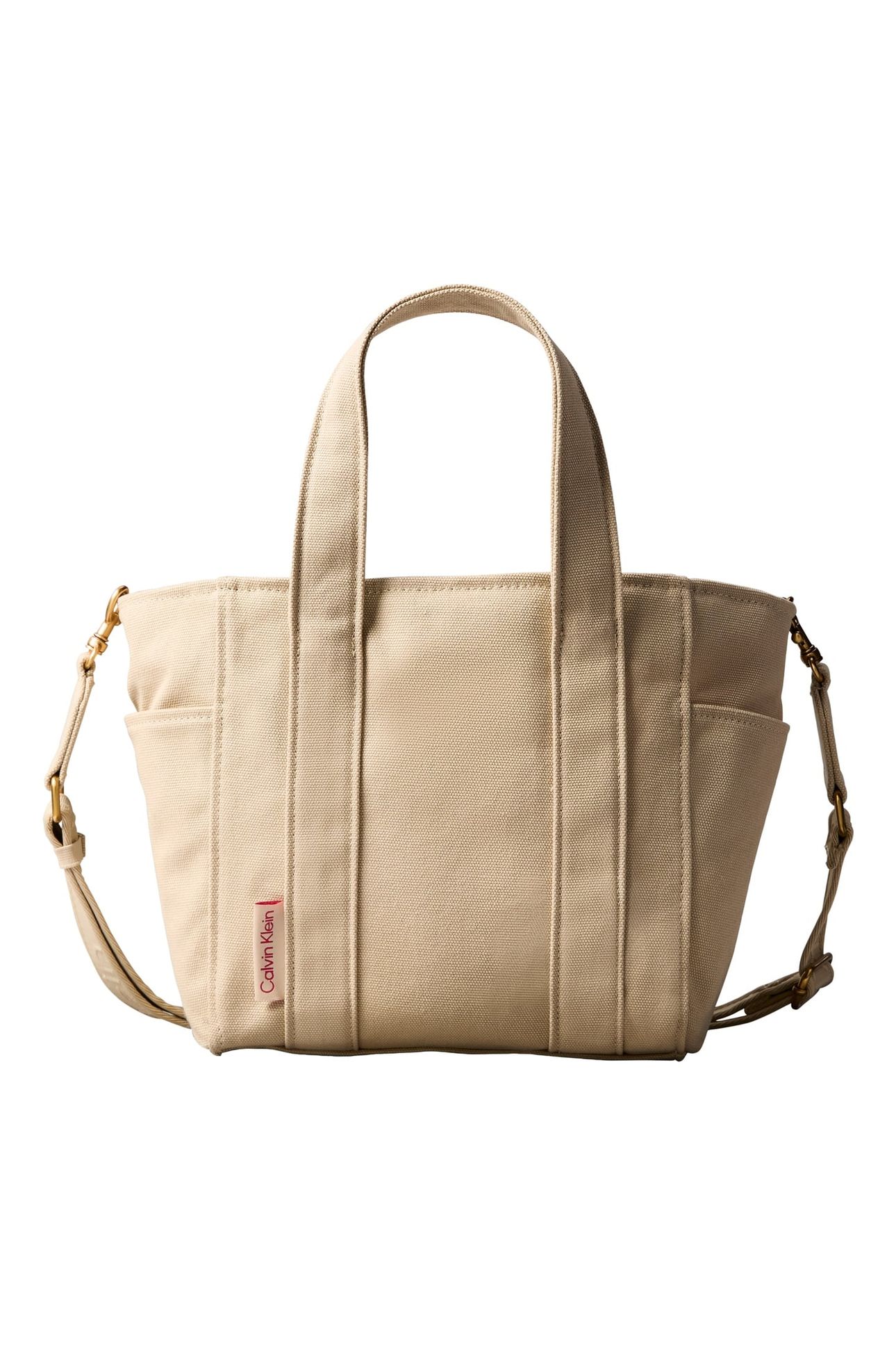 WEBBING STRAP CANVAS BAG KHAKI CANVAS 1
