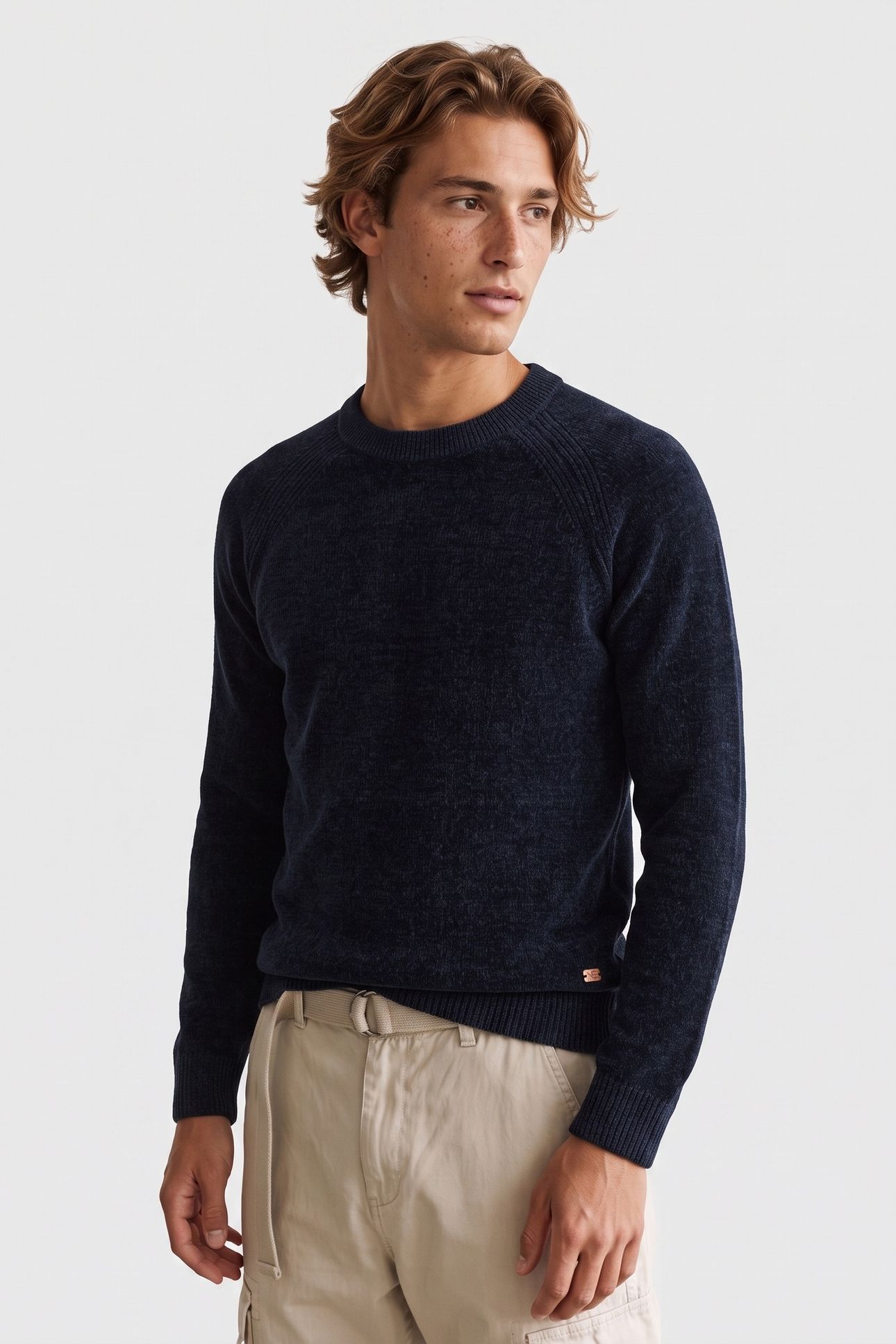 PULLOVER CREWNECK LIGHT WEIGHT CHENILLE NIGHT 1