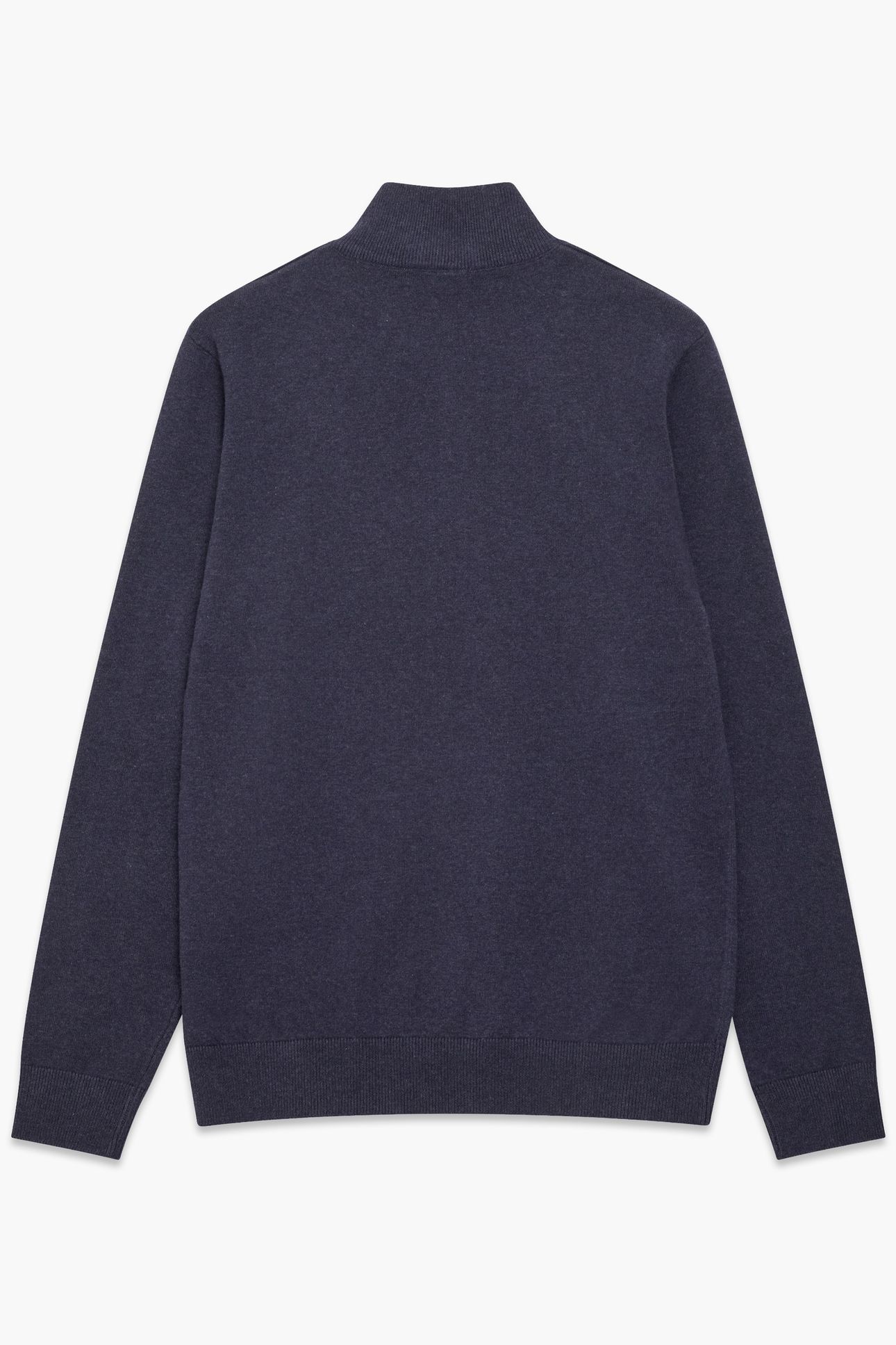1/2 ZIP COTTON MARINE MEL 2