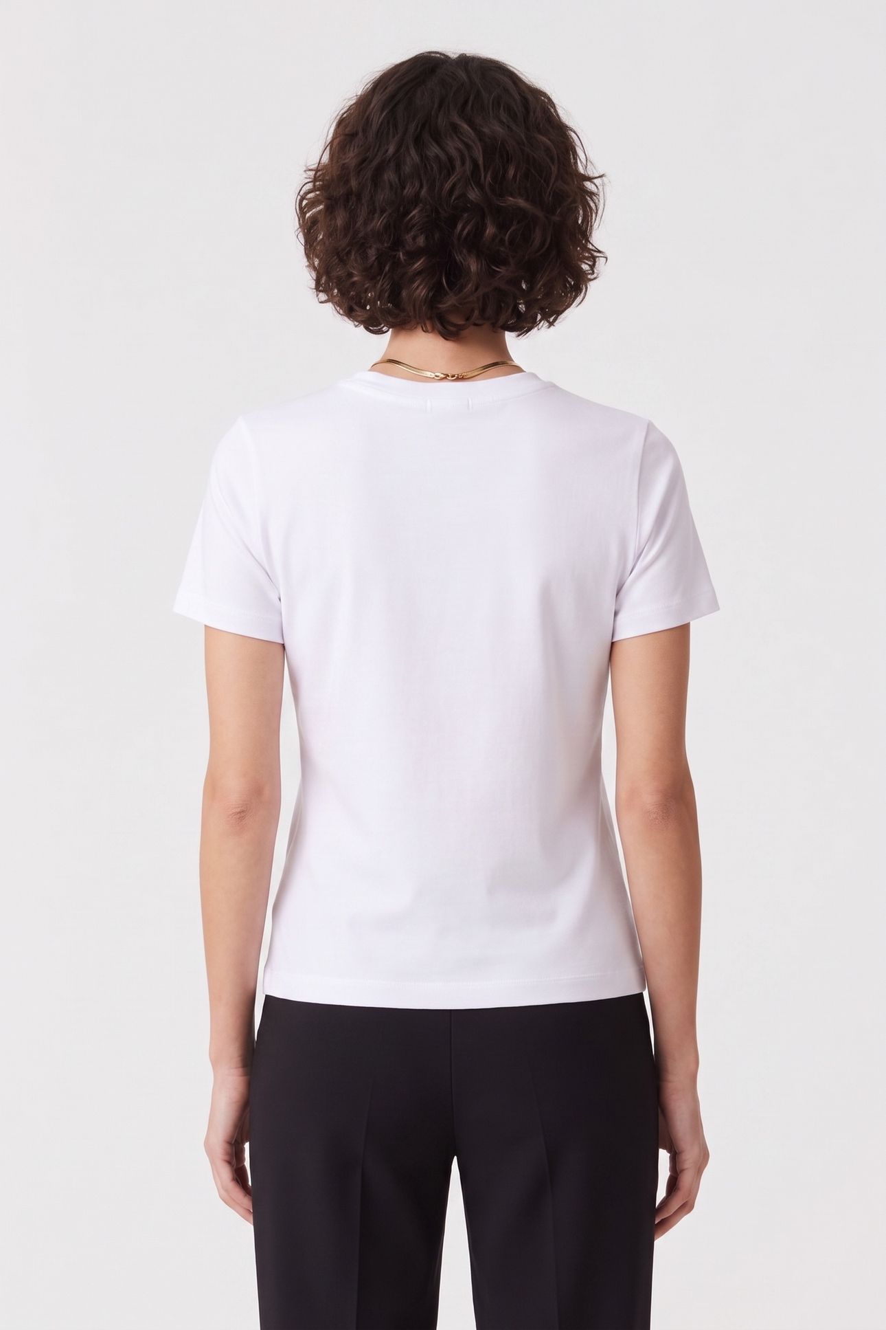 CANDY RN SS TSHIRT WHITE/CHARMING LEO 2