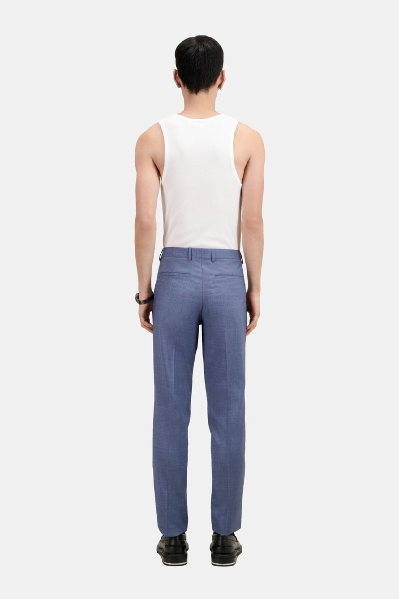 CLASSIC SUIT TROUSERS BLUE 3