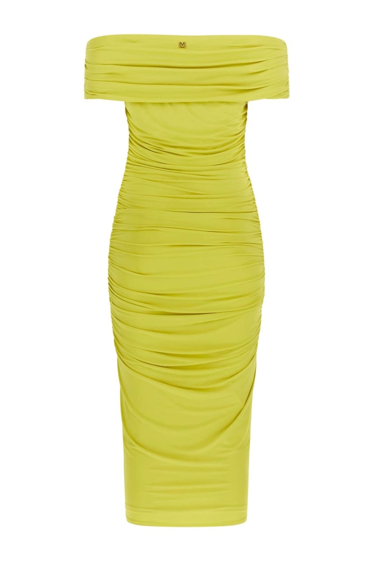 ALVA OFF SHOULDER DR KIWI LIGHT GREEN 3