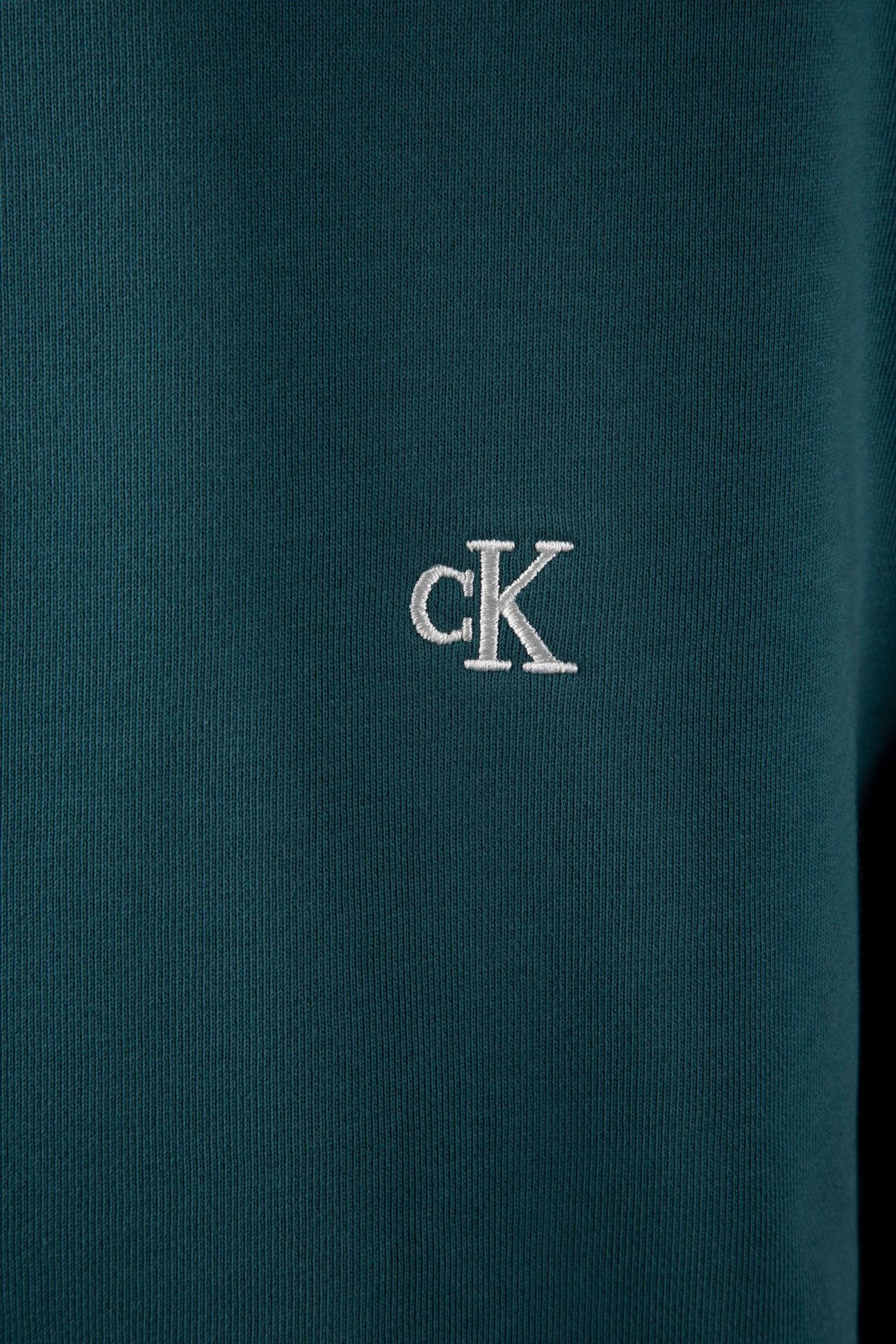 LONG SLEEVE CLASSIC 350GSM TERRY MONOGRAM TAHOE GREEN 4