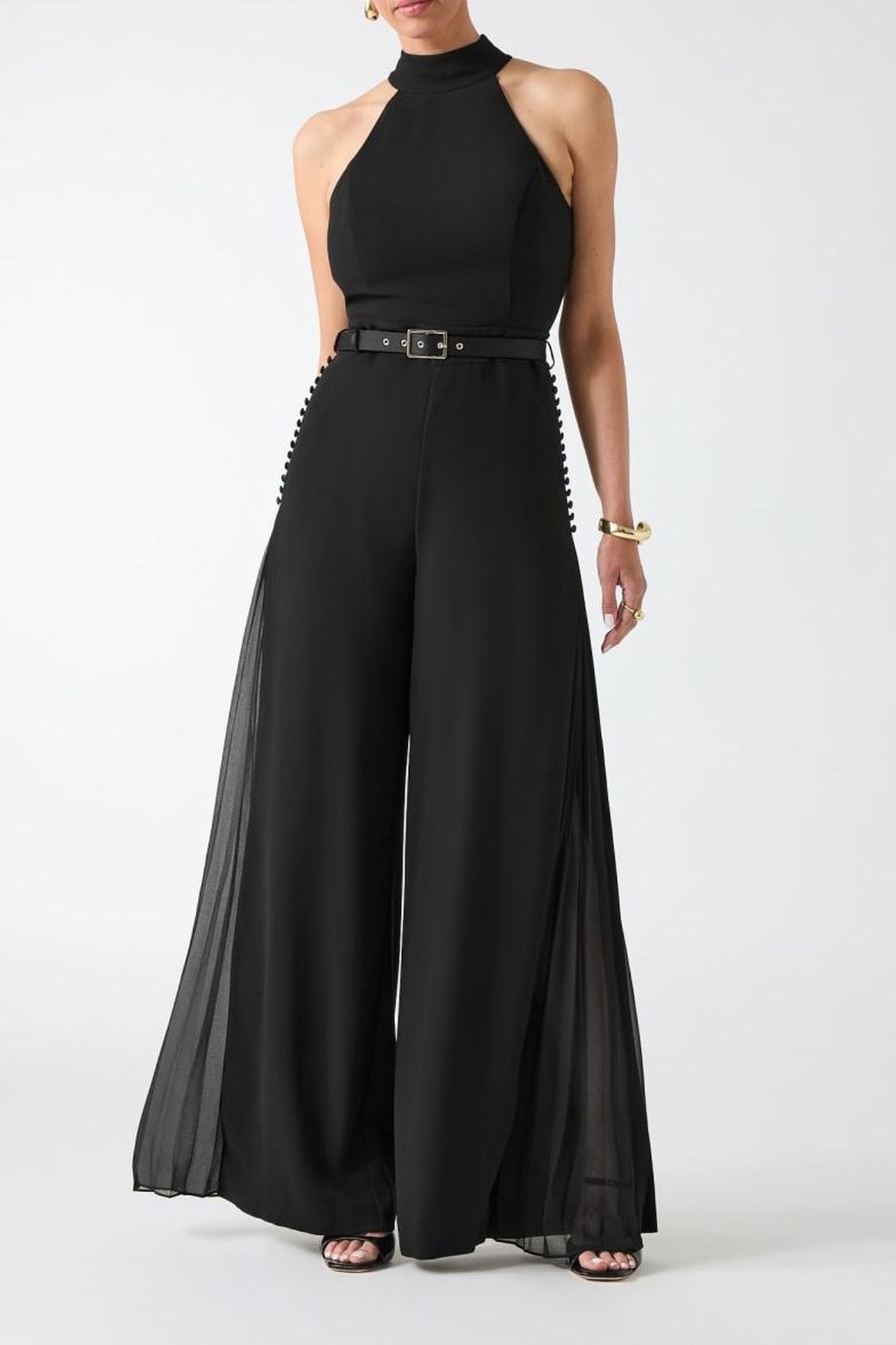 SAFFIE JUMPSUIT JET BLACK A996 1