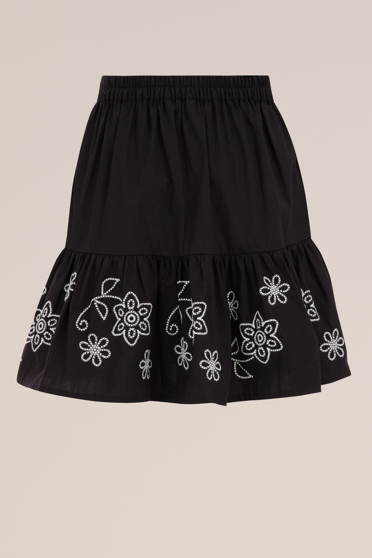 SKIRT MINI LENGTH BLACK 4