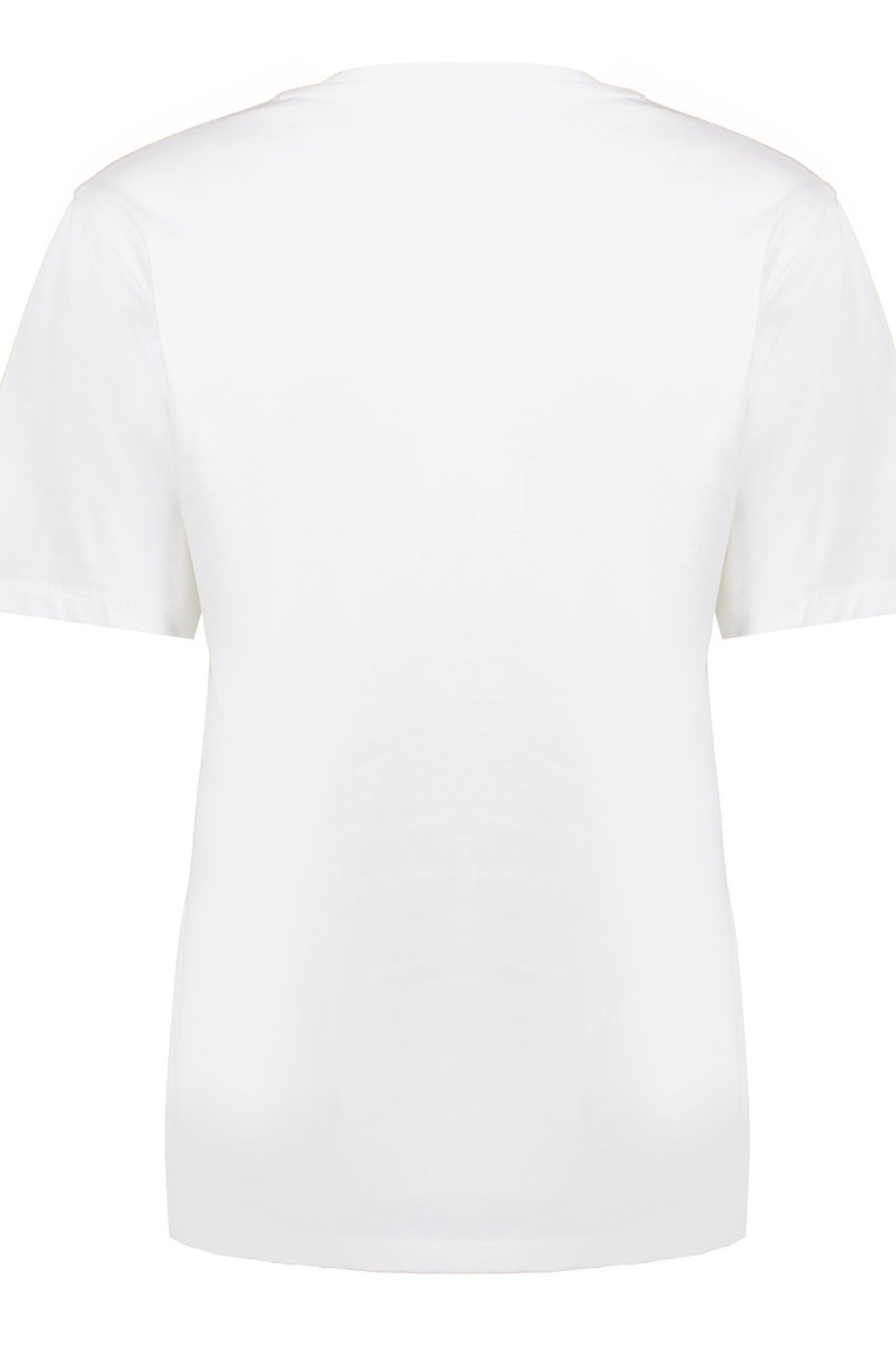 T-SHIRT SIMPLICITE OFF-WHITE/RED 2