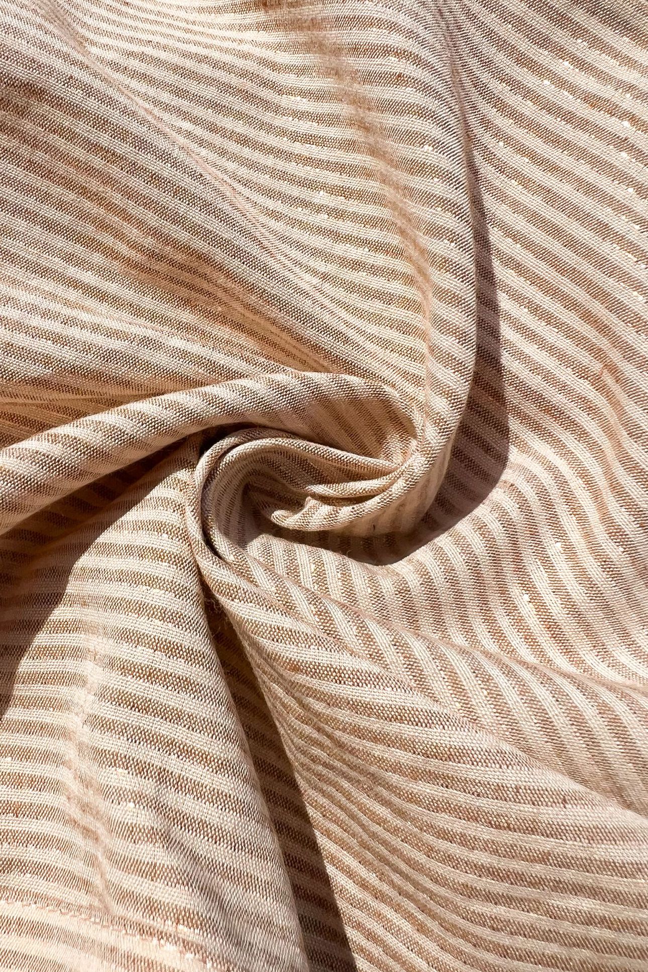 RANDY LUREX STRIPE PANTS COPPER LUREX STRIPE 7