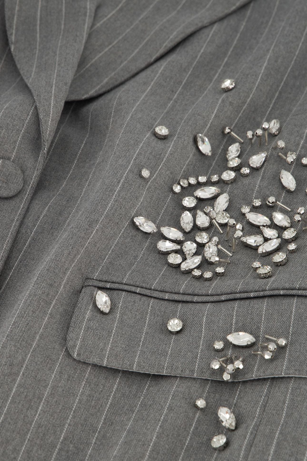 KEATON BLAZER GREY MELANGE 5