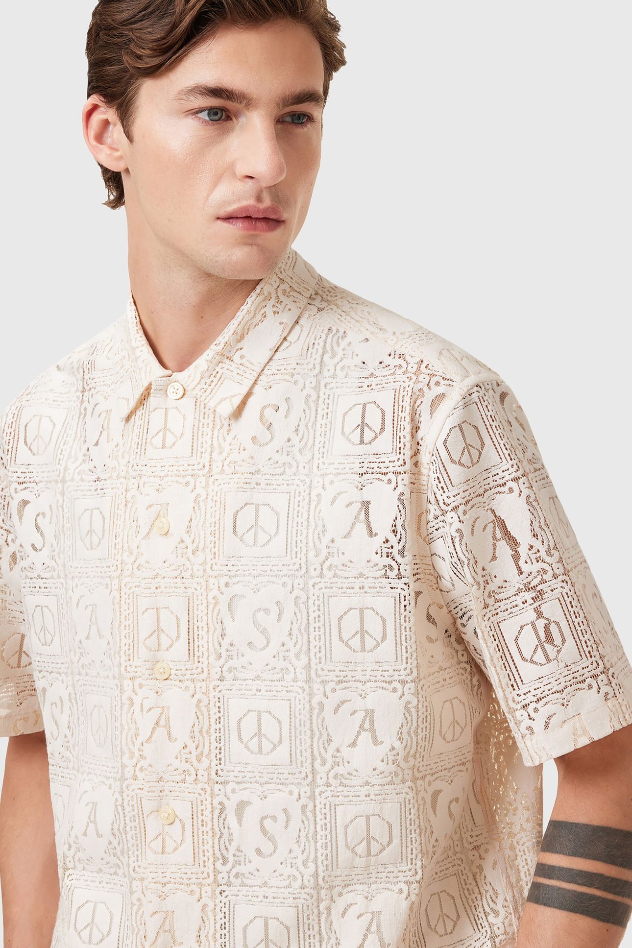 NETLEY SS SHIRT JETSTREAM WHITE 8