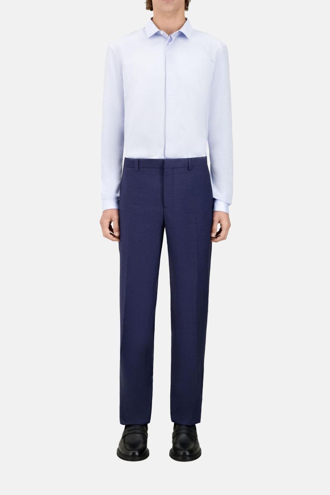 CLASSIC SUIT TROUSERS WITH ITALIAN POCKETS NAVY 3