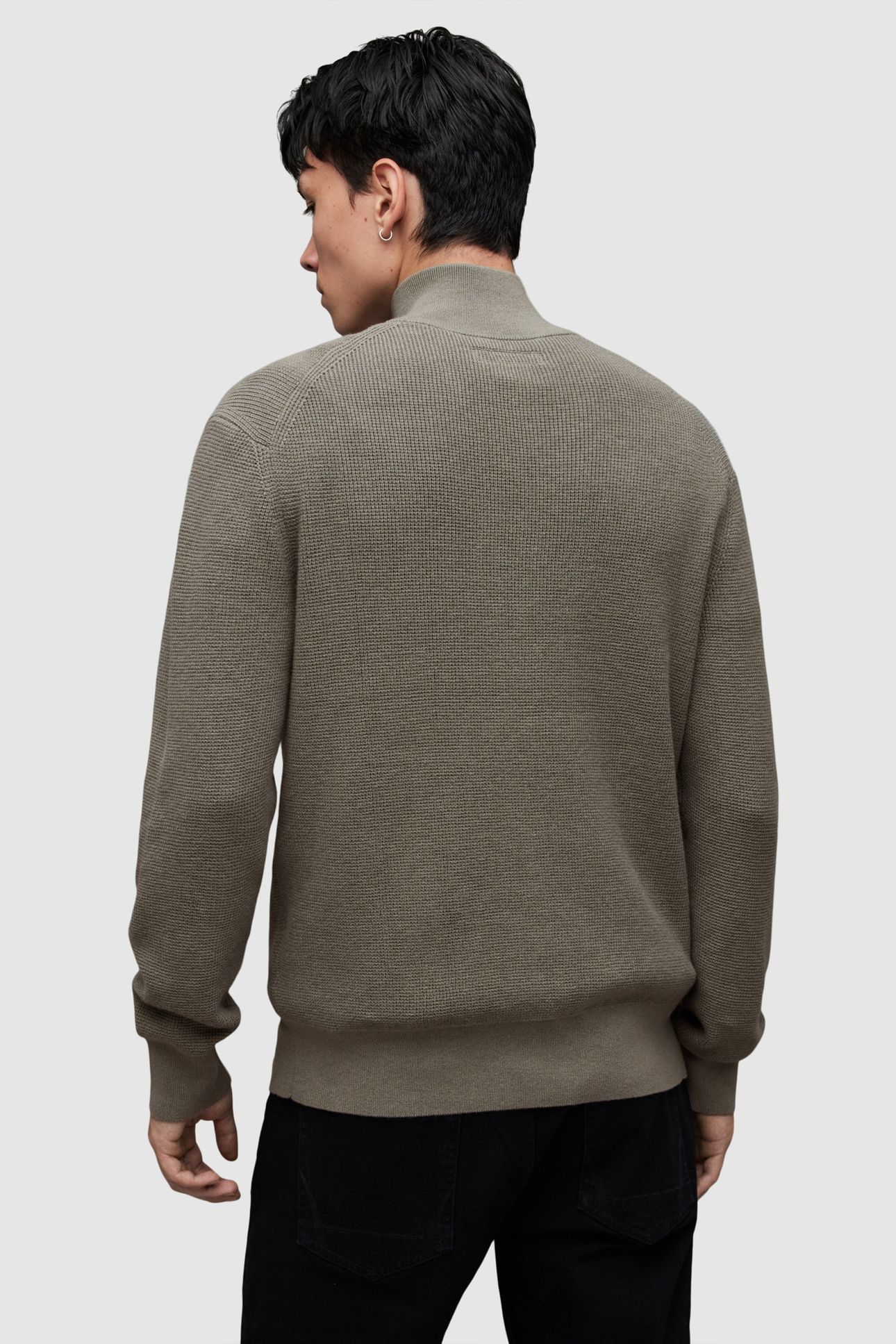 ASPEN ZIP FUNNEL PLANET GREY MARL 5