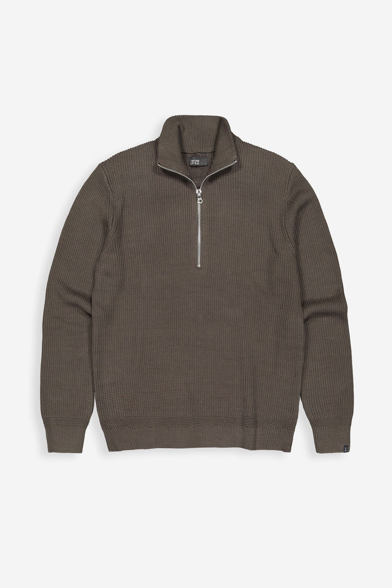 GALWAY HALF ZIP MOCHA BROWN 3