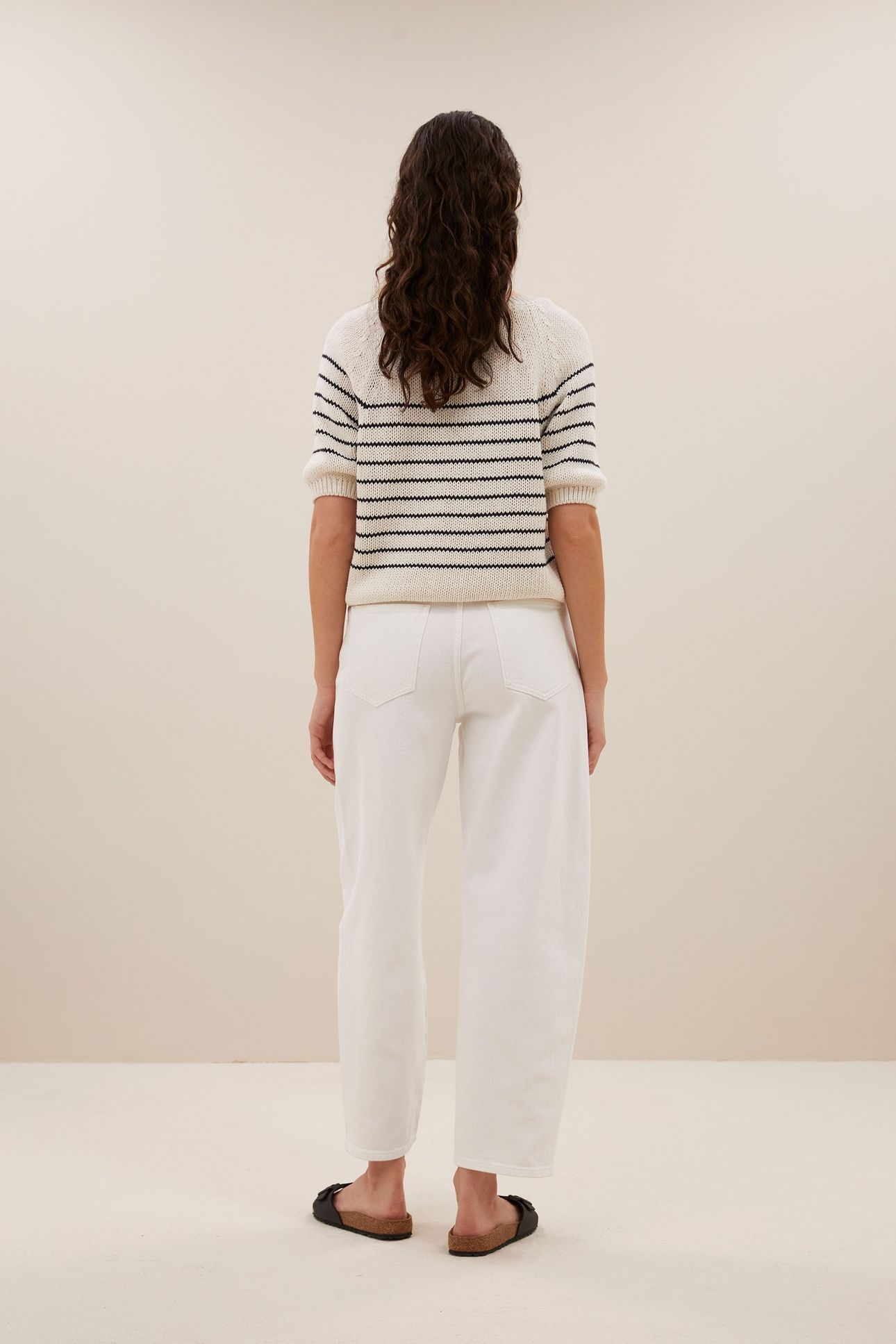 CRUZ STRIPE PULLOVER NAVY STRIPE 3