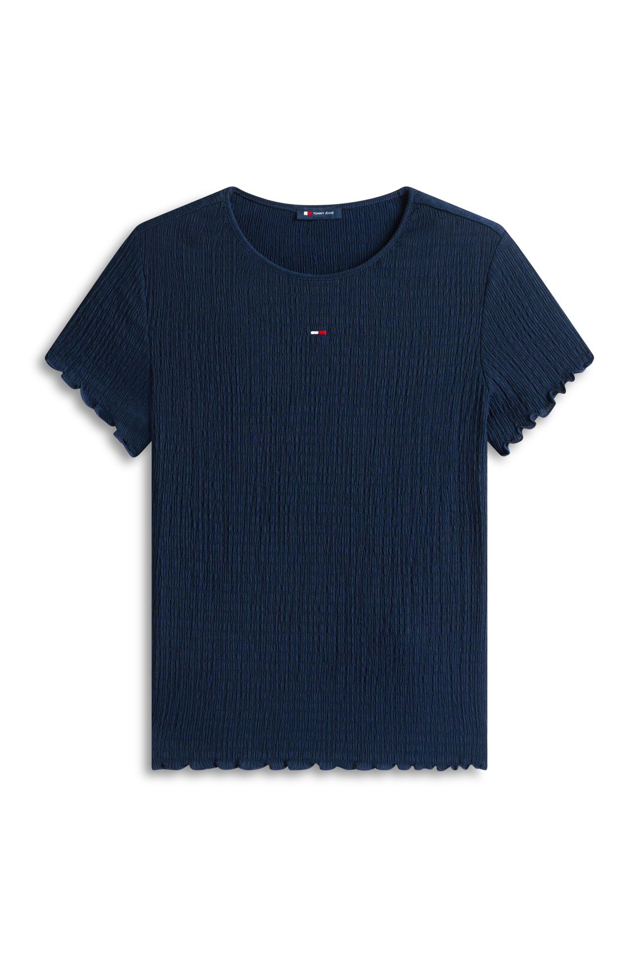 SLIM SMOCK SS TEE DARK NIGHT NAVY 4