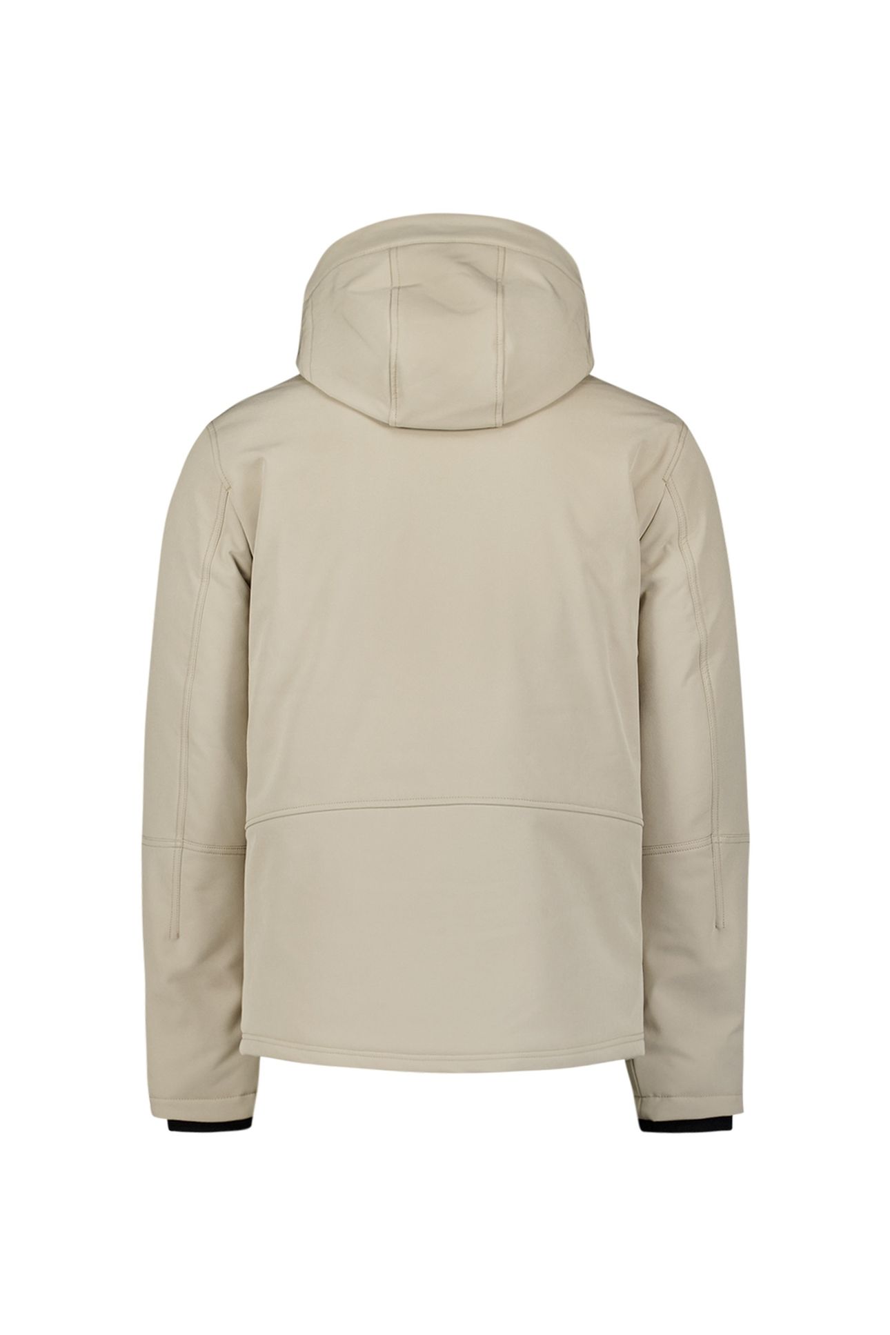 JACKET SHORT FIT HOODED SOFTSHELL STRETCH STONE 5