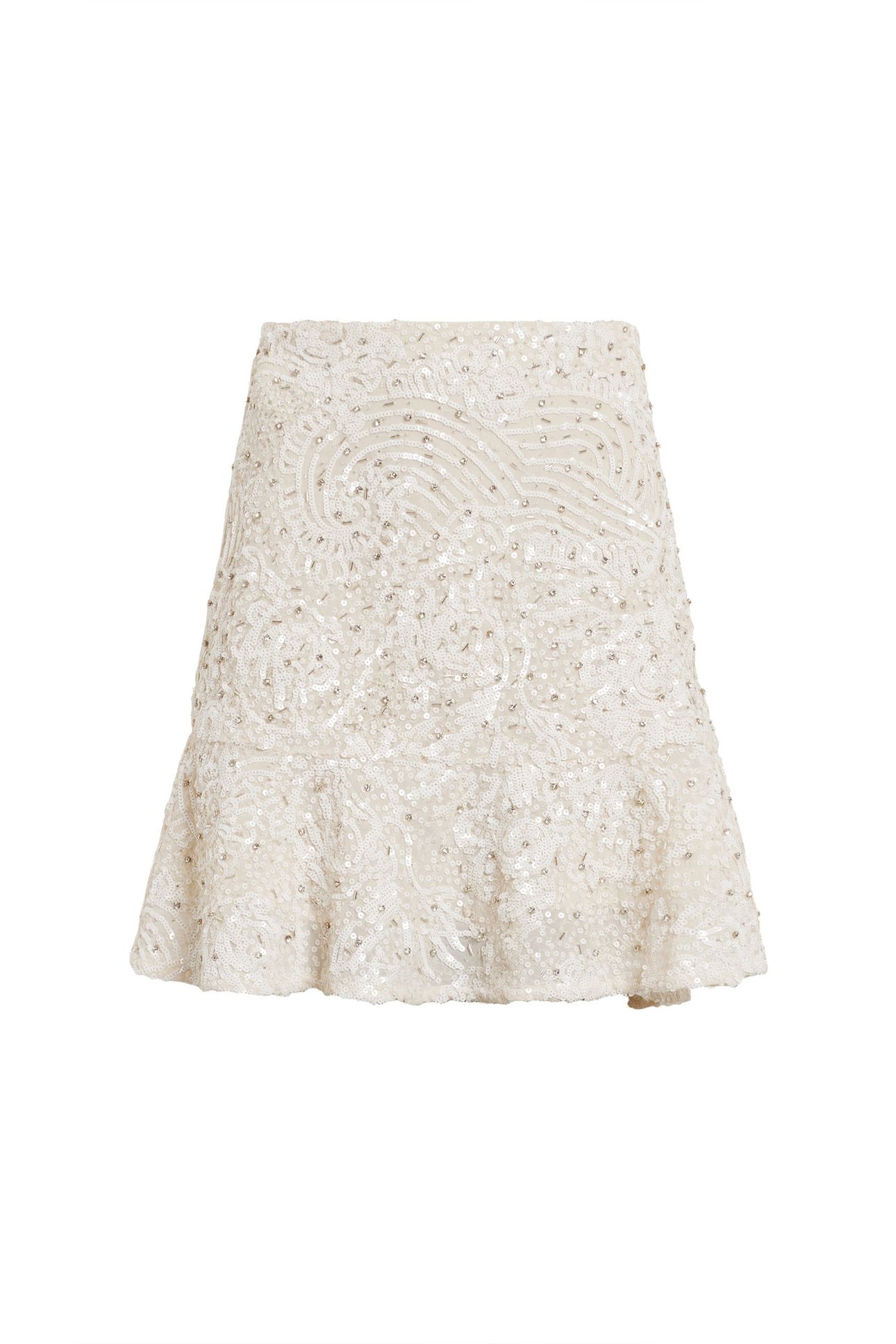 IVY EMB SKIRT ECRU WHITE 5