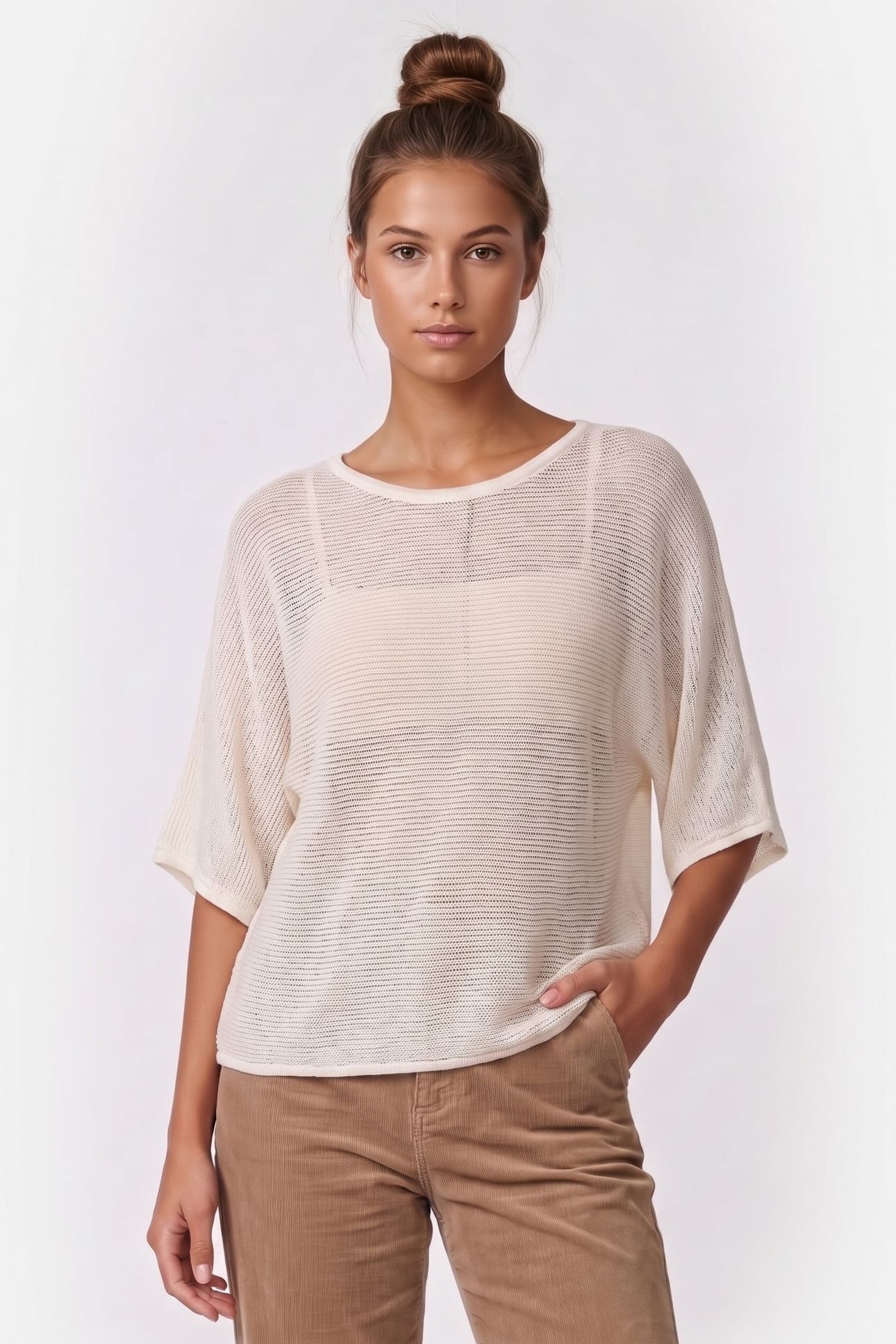 YSOLDE SWEATER WHITE 1
