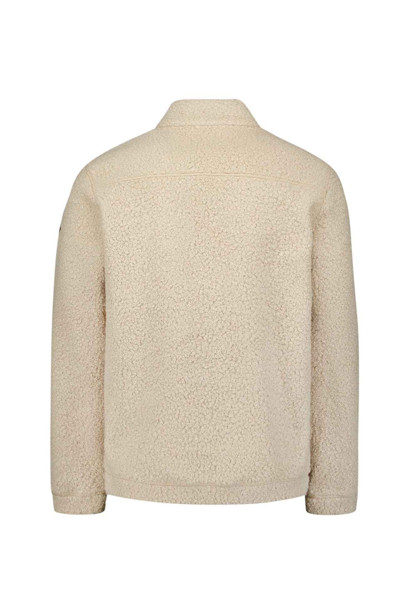 SWEATER FULL ZIP TEDDY SAND 5