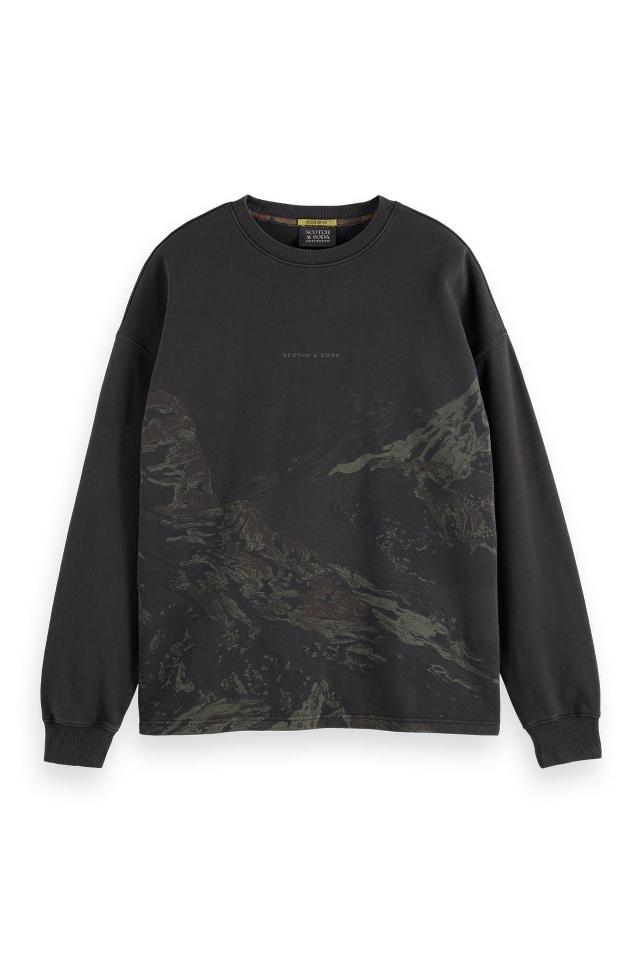 LOOSE FIT OVERDYED AW SWEATSHIRT METEORITE 4