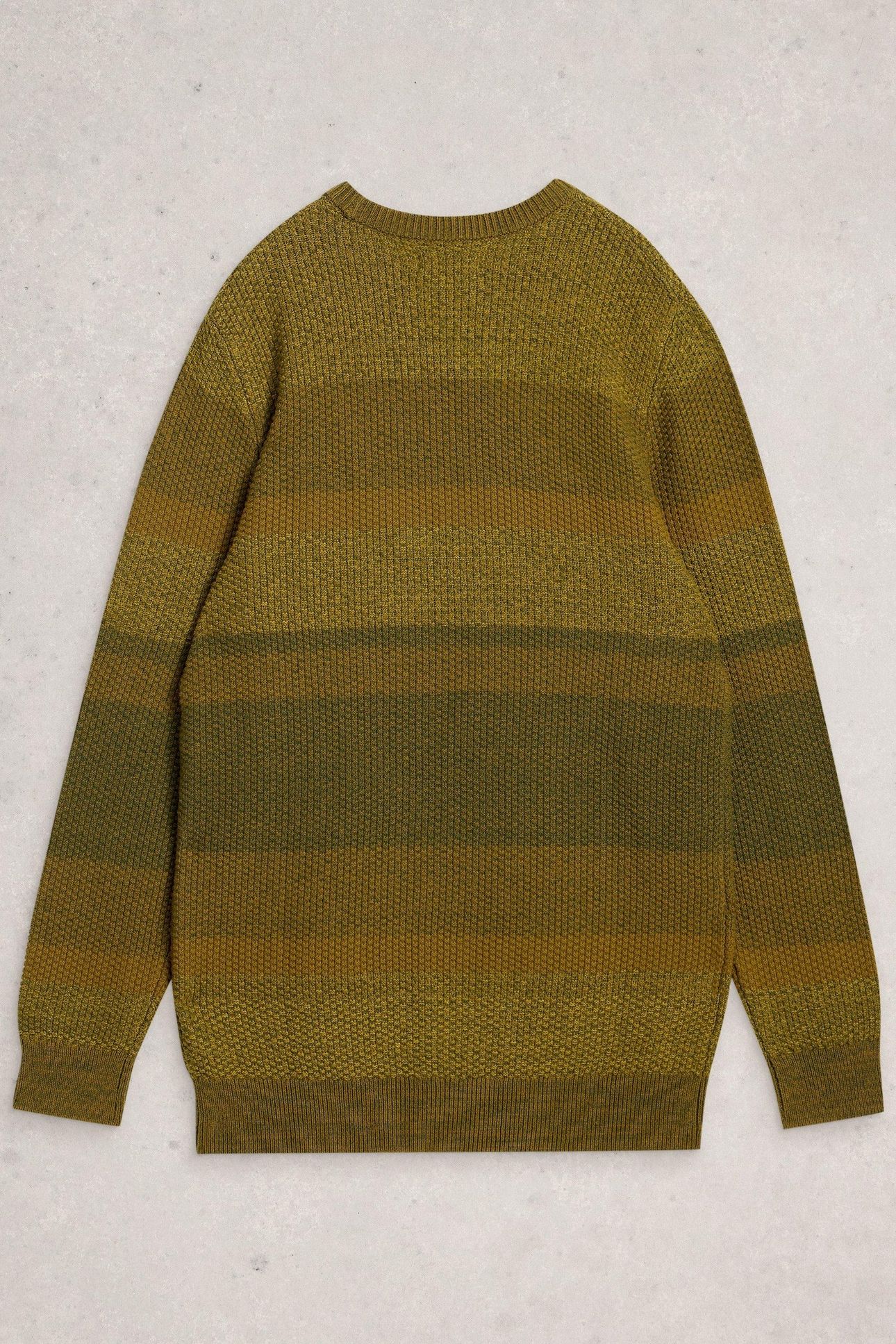 SPACE DYE CREW GREEN MULTI 2