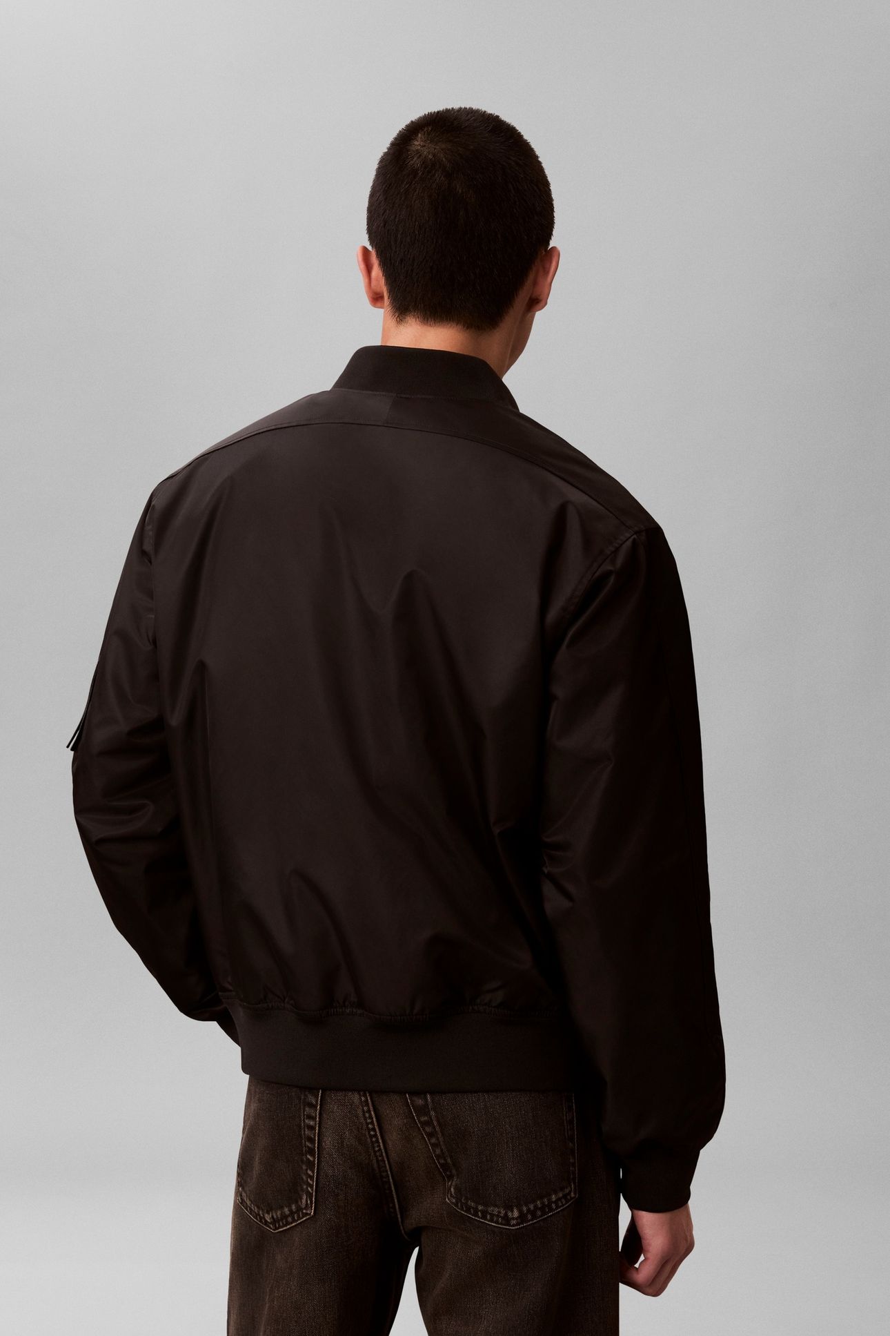 LONG SLEEVE JEANS HERO BOMBER JACKET BLACK 5