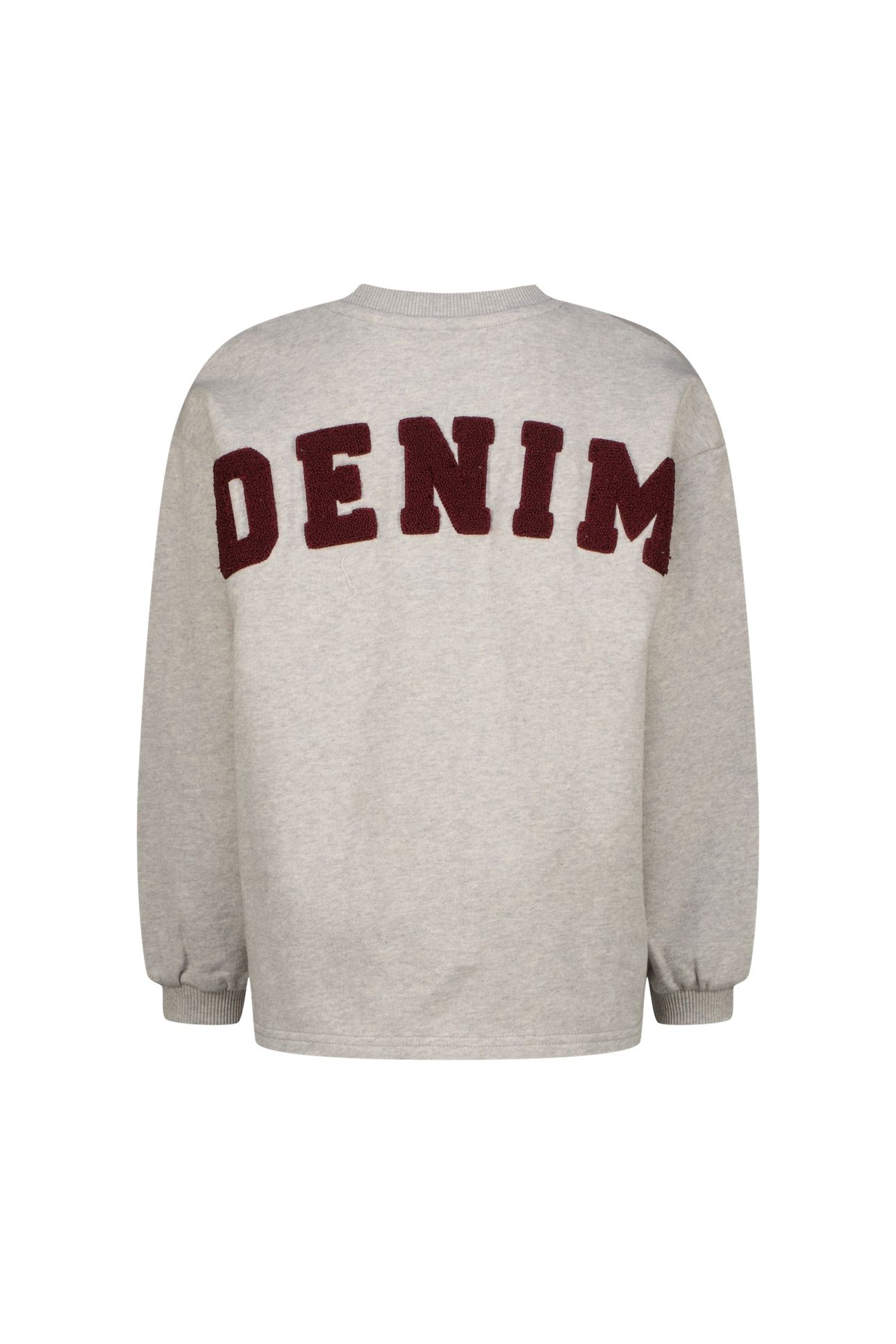 GIRLS NINA SWEATER GREY MELEE 3