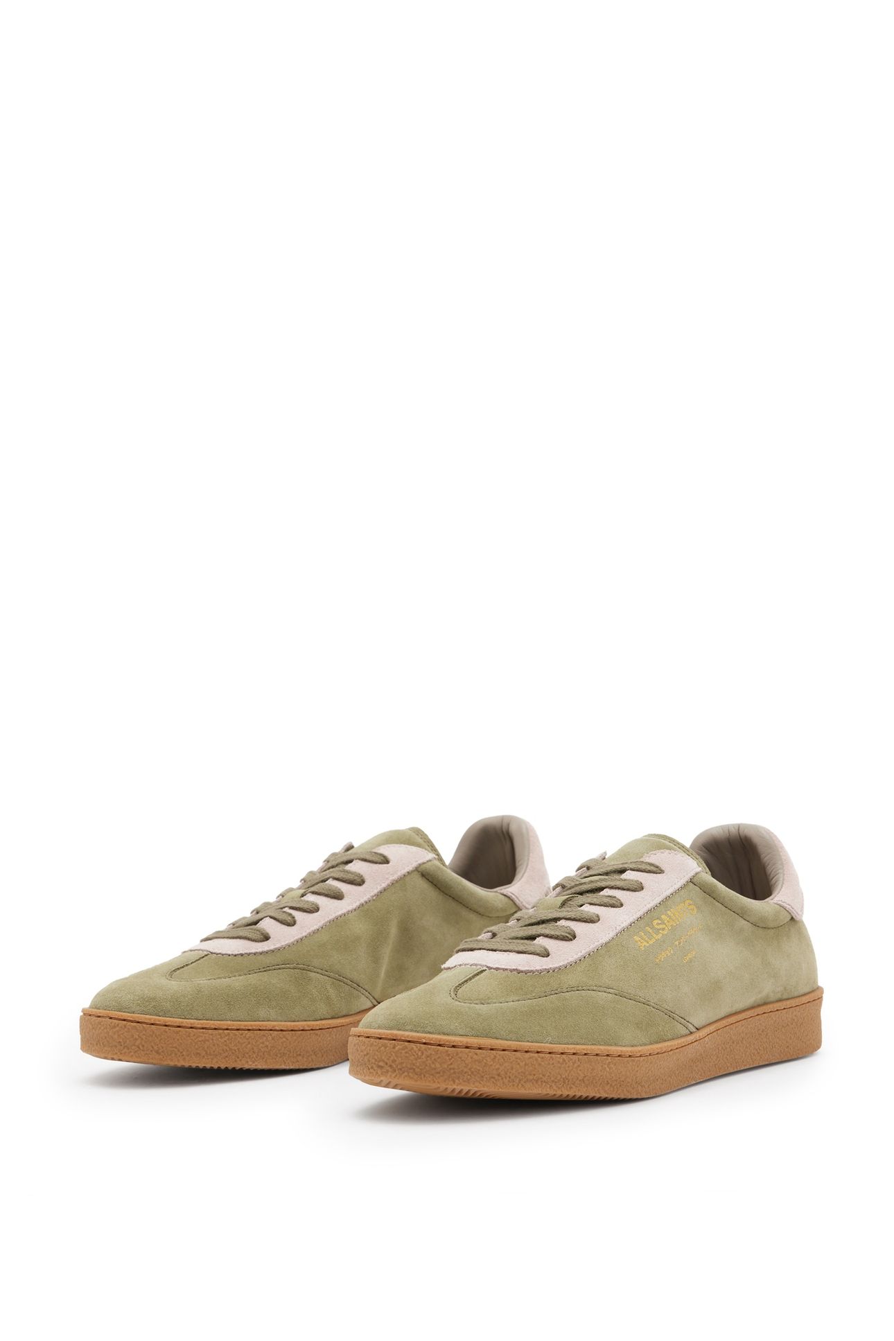 THELMA SUEDE SNEAKER KHAKI/ROSE PINK 3