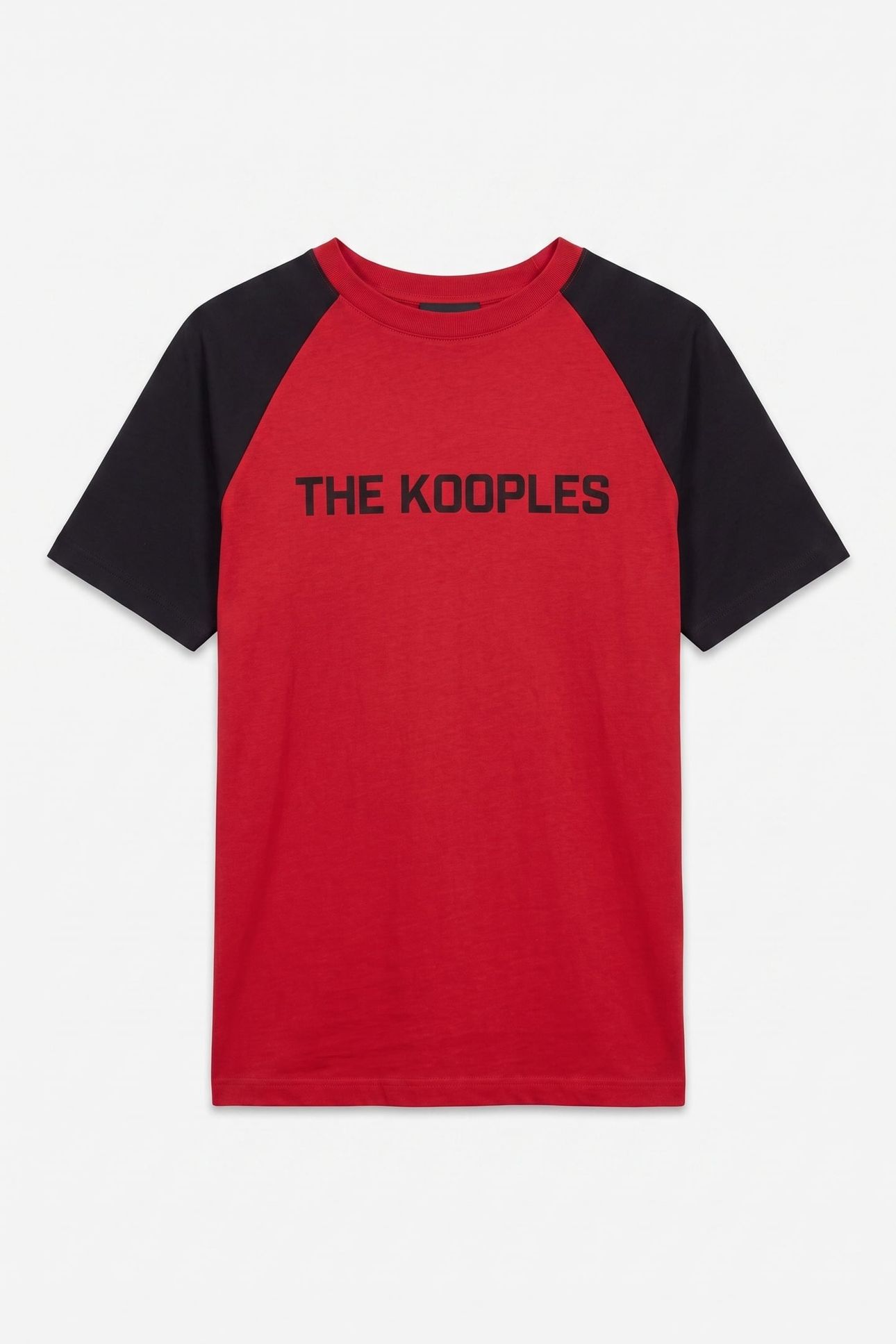 SHORT-SLEEVED RAGLAN T-SHIRT W FRONT PRINT RUBIS 3