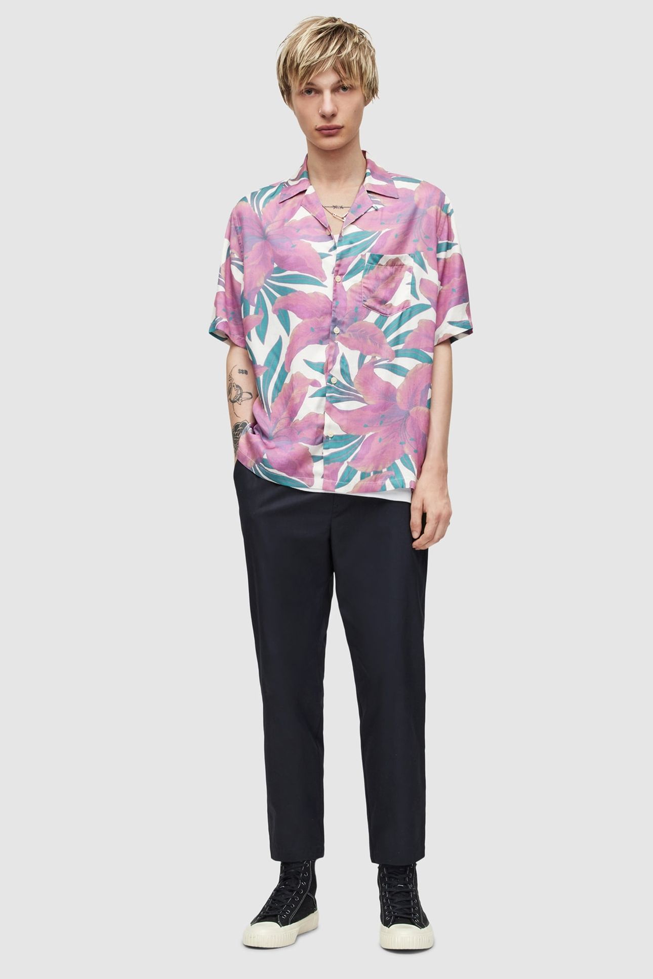 DUSTLANDS SS SHIRT OFF WHITE 1