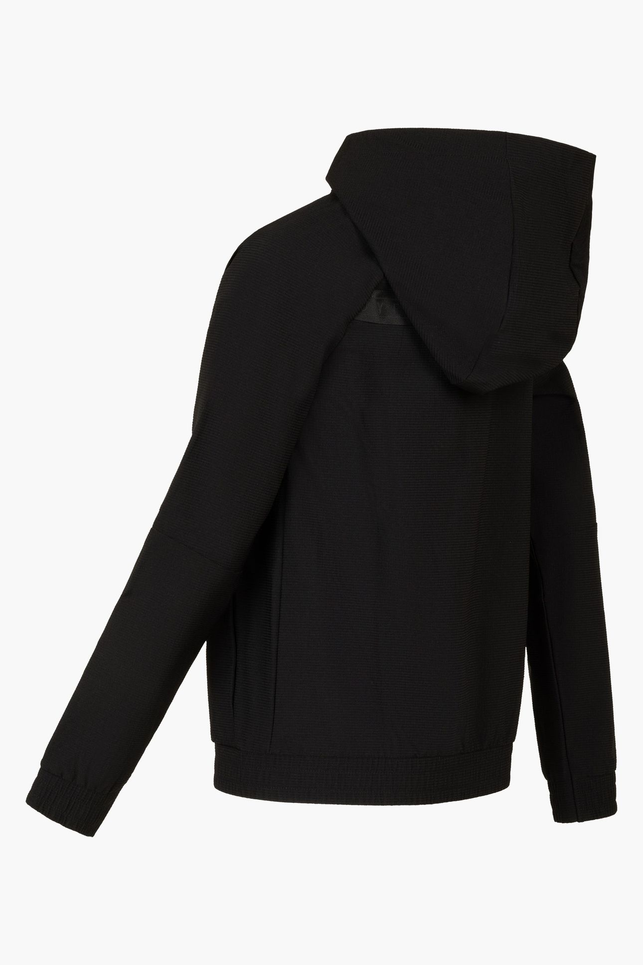 QUARTZ FZ WOVEN HOOD BLACK 2