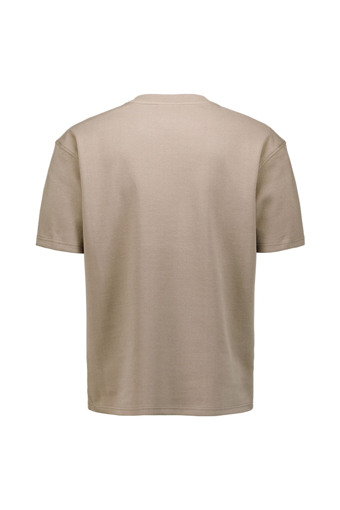 T-SHIRT CREWNECK SOLID HEAVY INTERLOCK CLAY 5