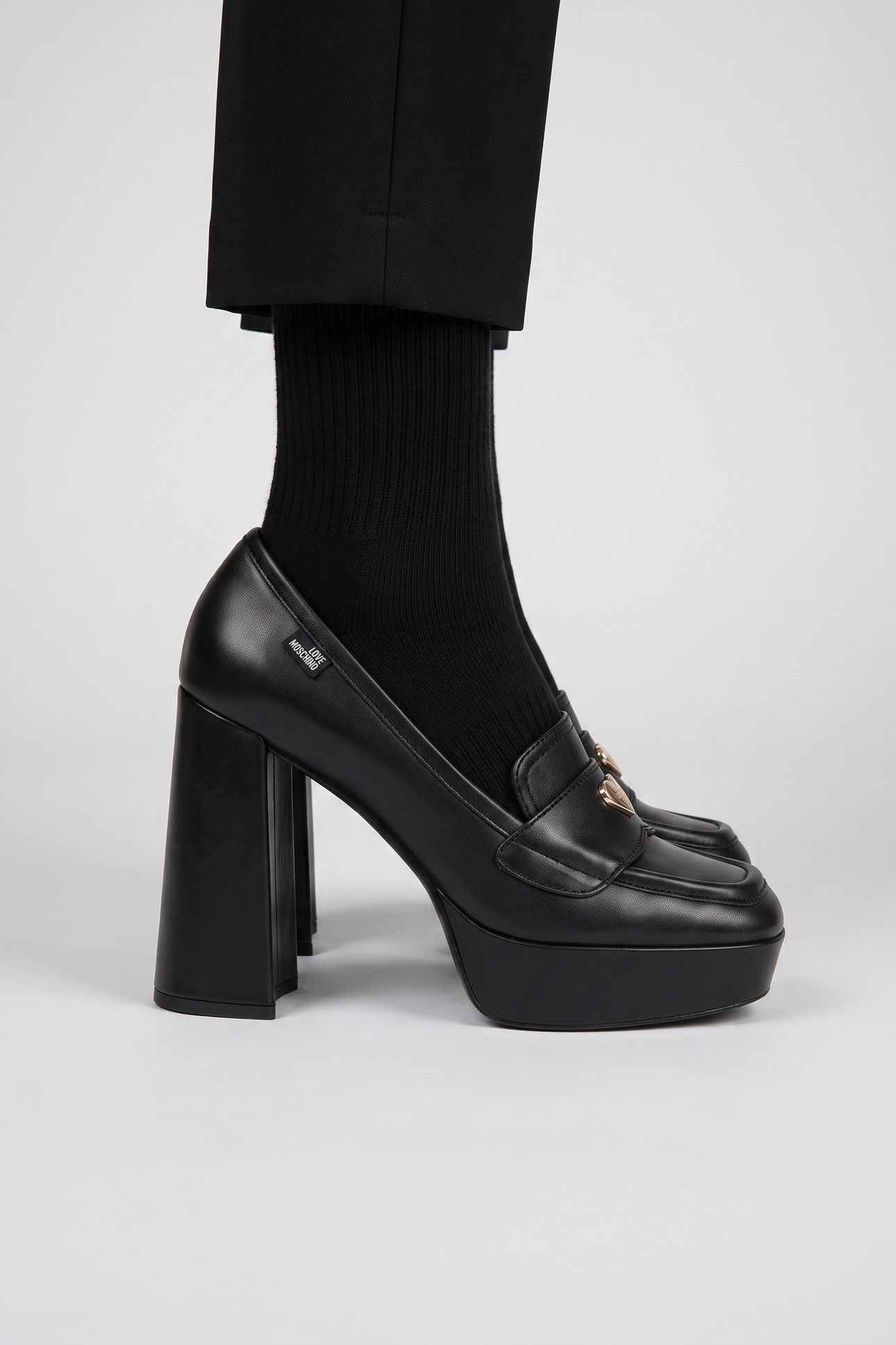 GOATSKIN PUMP BLACK 3