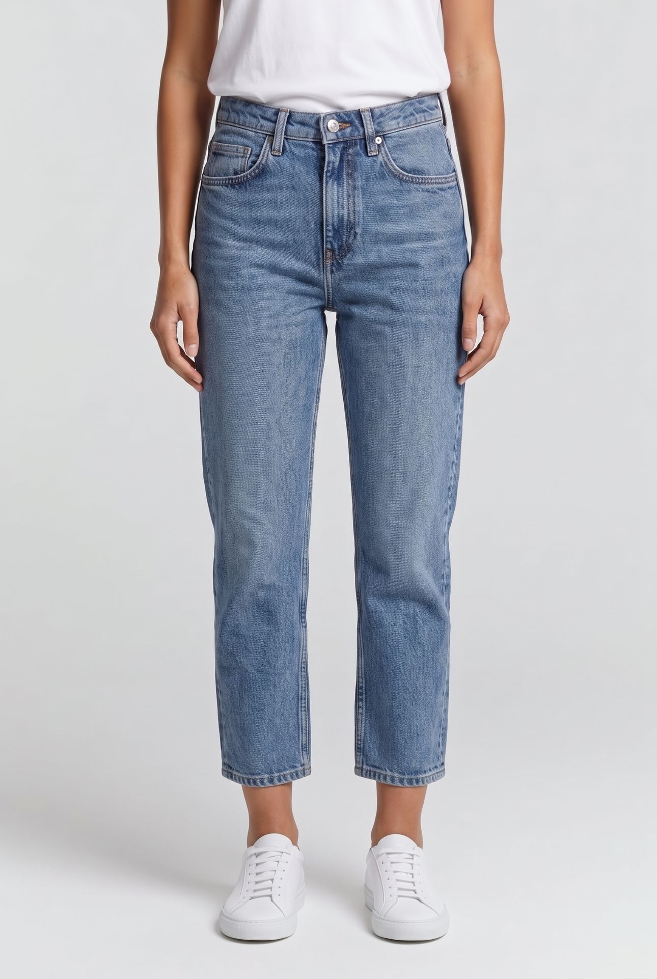 JADE CROPPED STRETCH BLUE 1